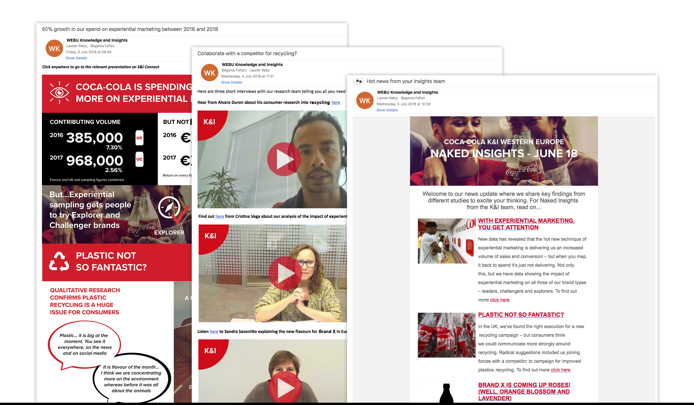 Coca cola examples