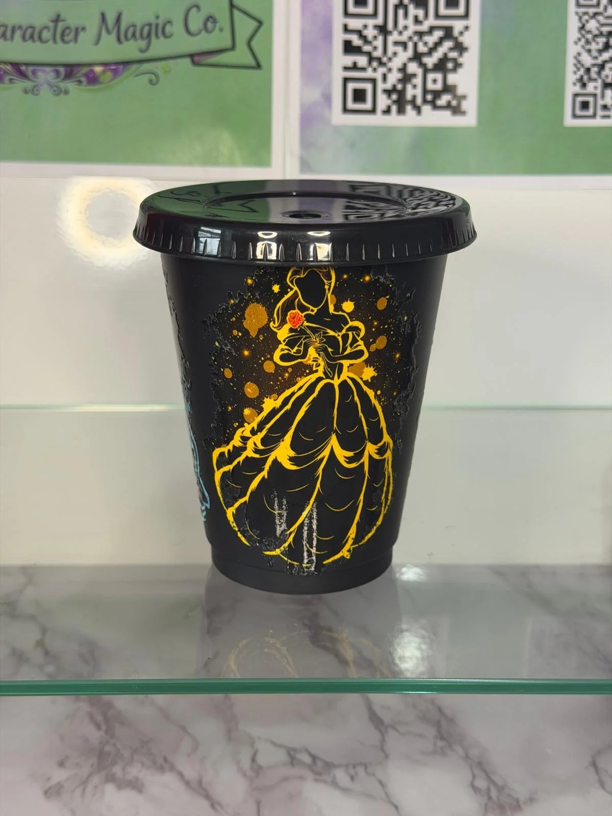 Disney Princess 16oz Plastic Tumbler