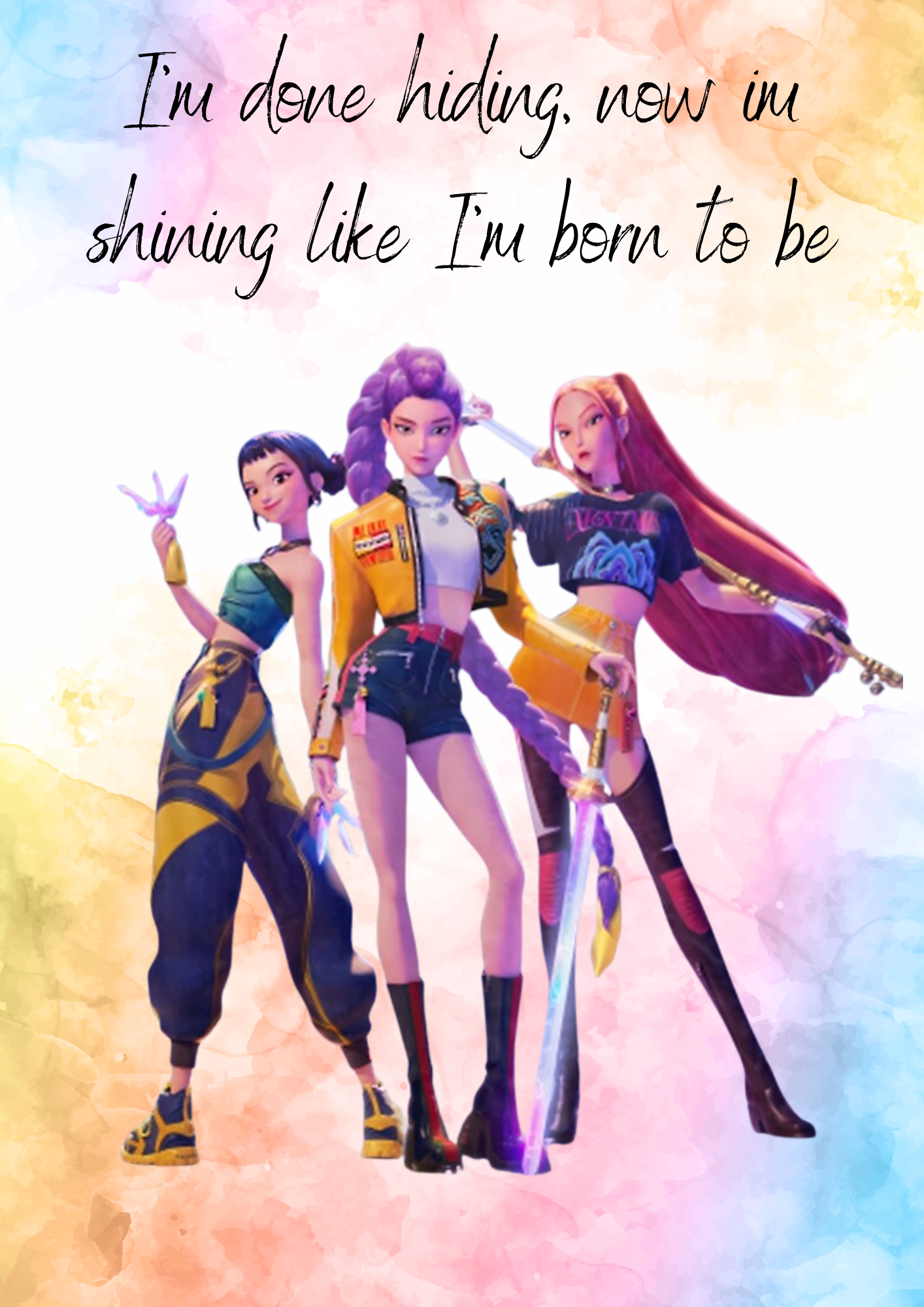 K-Pop Demon Hunters Print