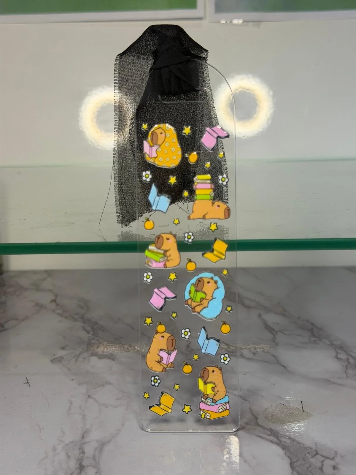 Capybara Acrylic Bookmark