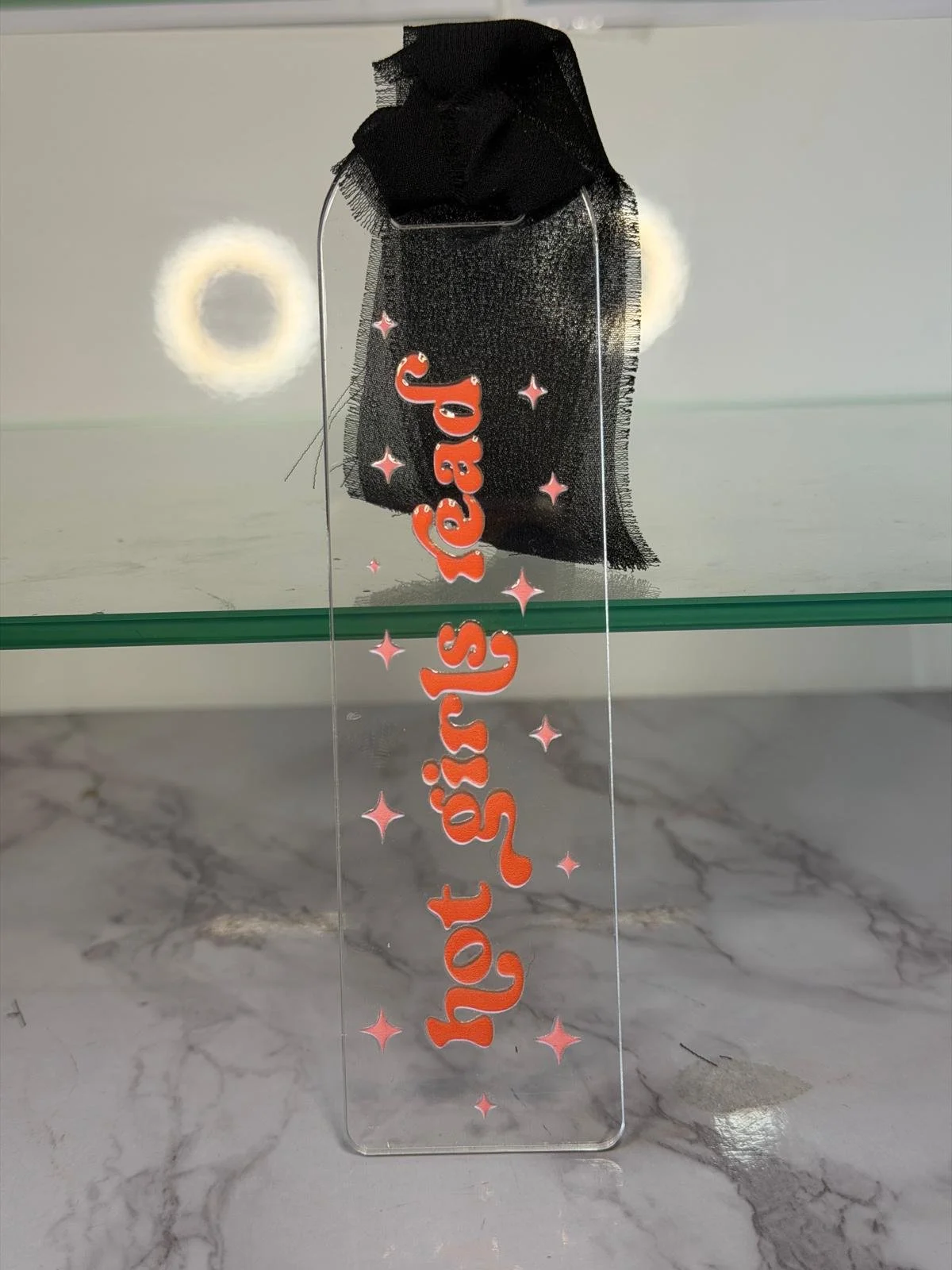 Hot Girls Read - Acrylic Bookmark