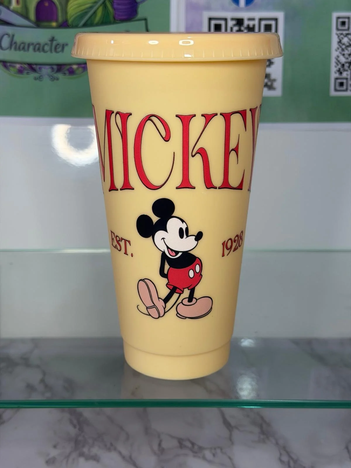 Vintage Mickey and Friends 24oz Tumbler