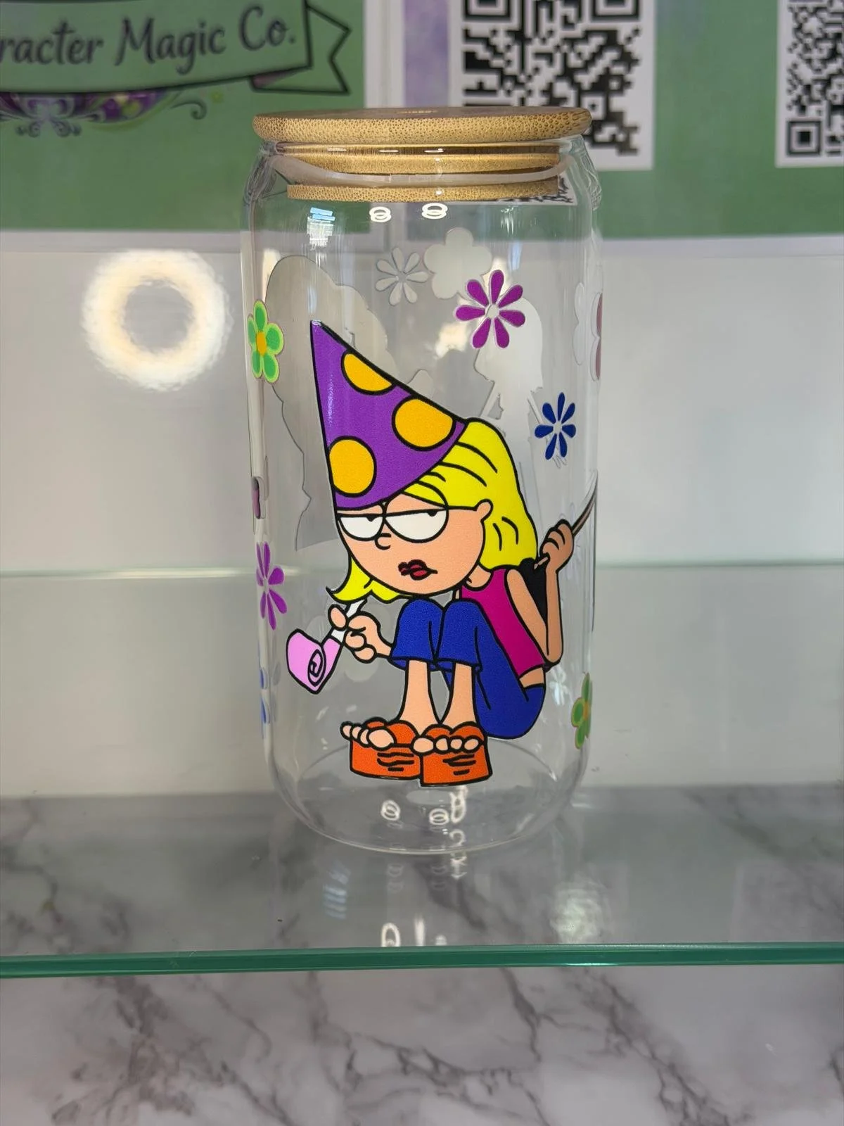 Lizzie Maguire - 16oz Glass Tumbler