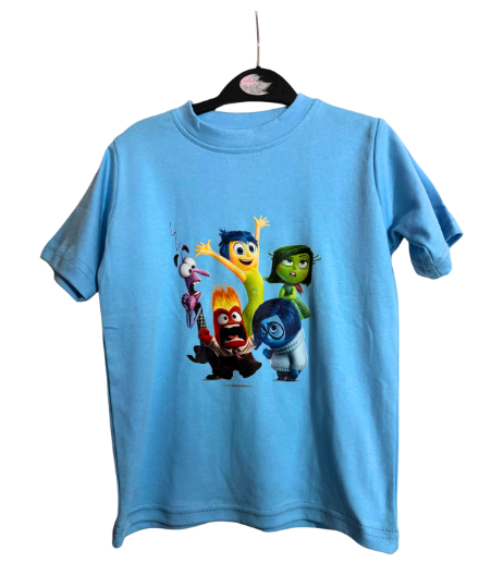 Inside Out Themed Tshirt Age 3-4