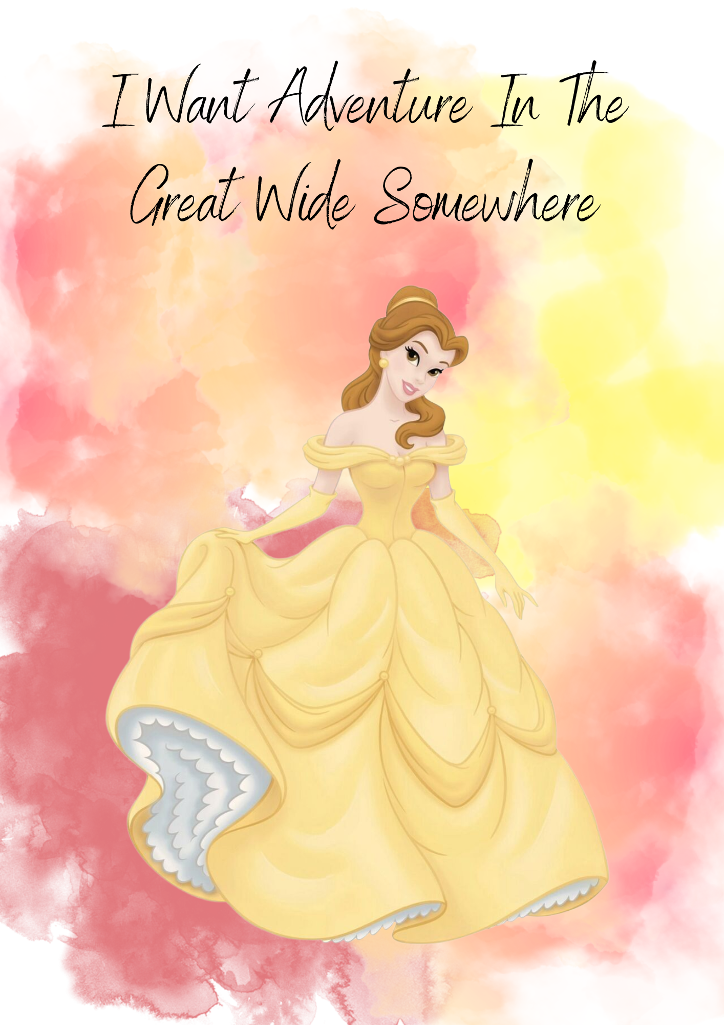 Princess Belle Print