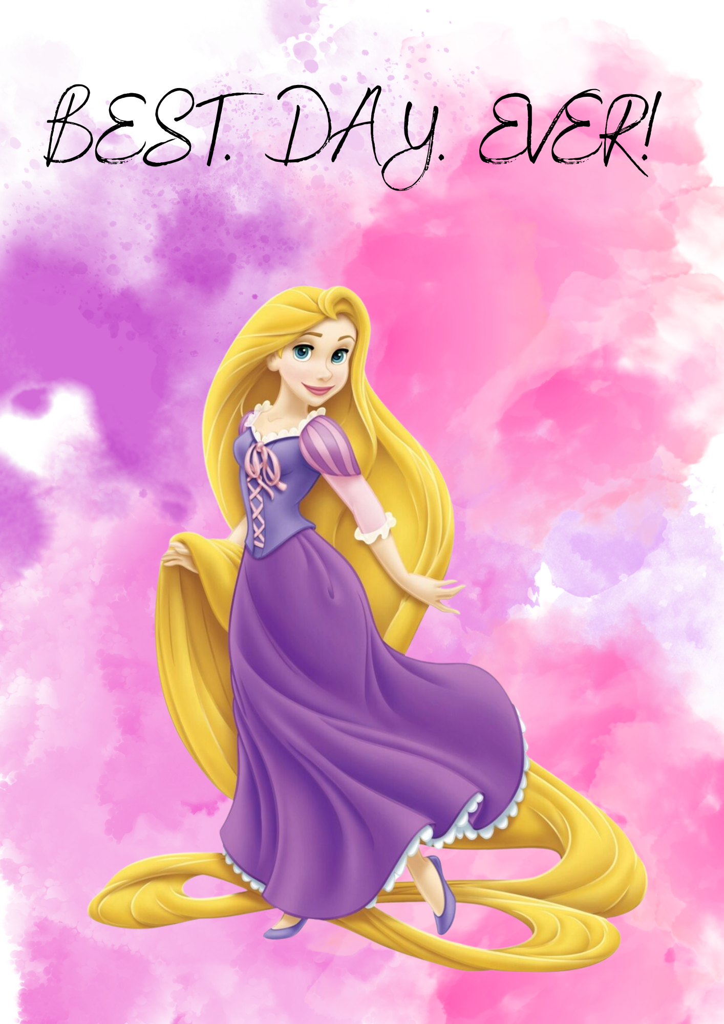 Princess Rapunzel Print