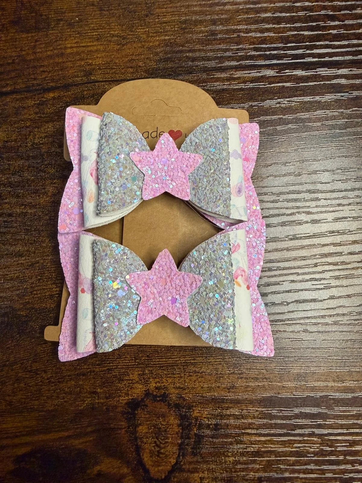 ⭐🩷 Pink Sparkle Boutique Hair Clips 🩷⭐