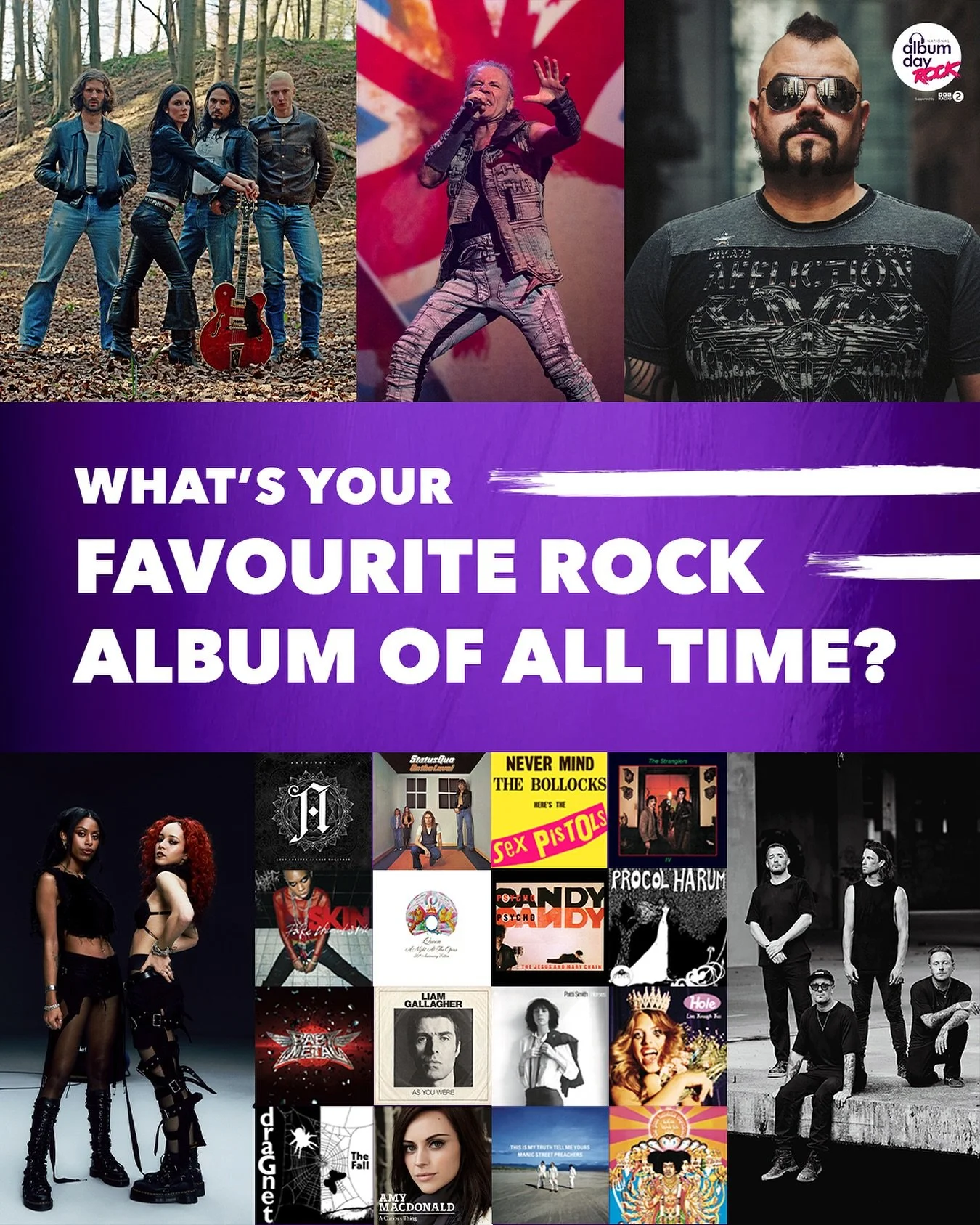 Get commenting👇 Happy National Album Day 2025 to all the album lovers out there 🎉

Tell us your favourite rock album of all time and let&rsquo;s share our appreciation of over one hundred years of incredible rock albums 👏

Celebrate today by headi