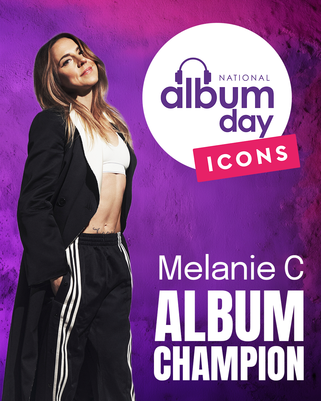 Spice Girls icon Melanie C announced as Album Champion