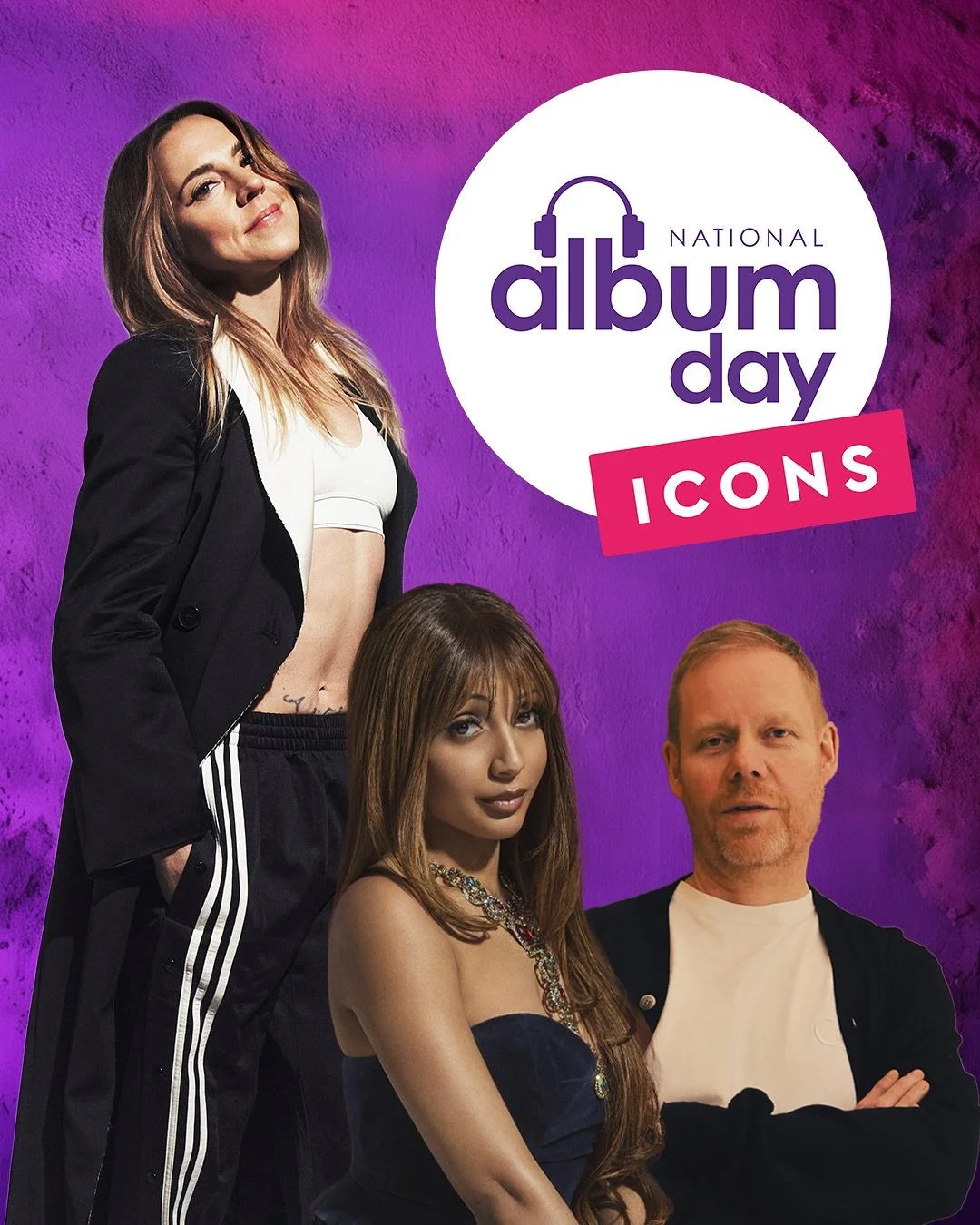 Introducing our 3rd Album Champion, the ICONIC @melaniecmusic 👸 

We&rsquo;re so honoured to have @spicegirls royalty Melanie C championing the album format with us this year, as a true British ICON herself 🇬🇧 

National Album Day is the annual ce