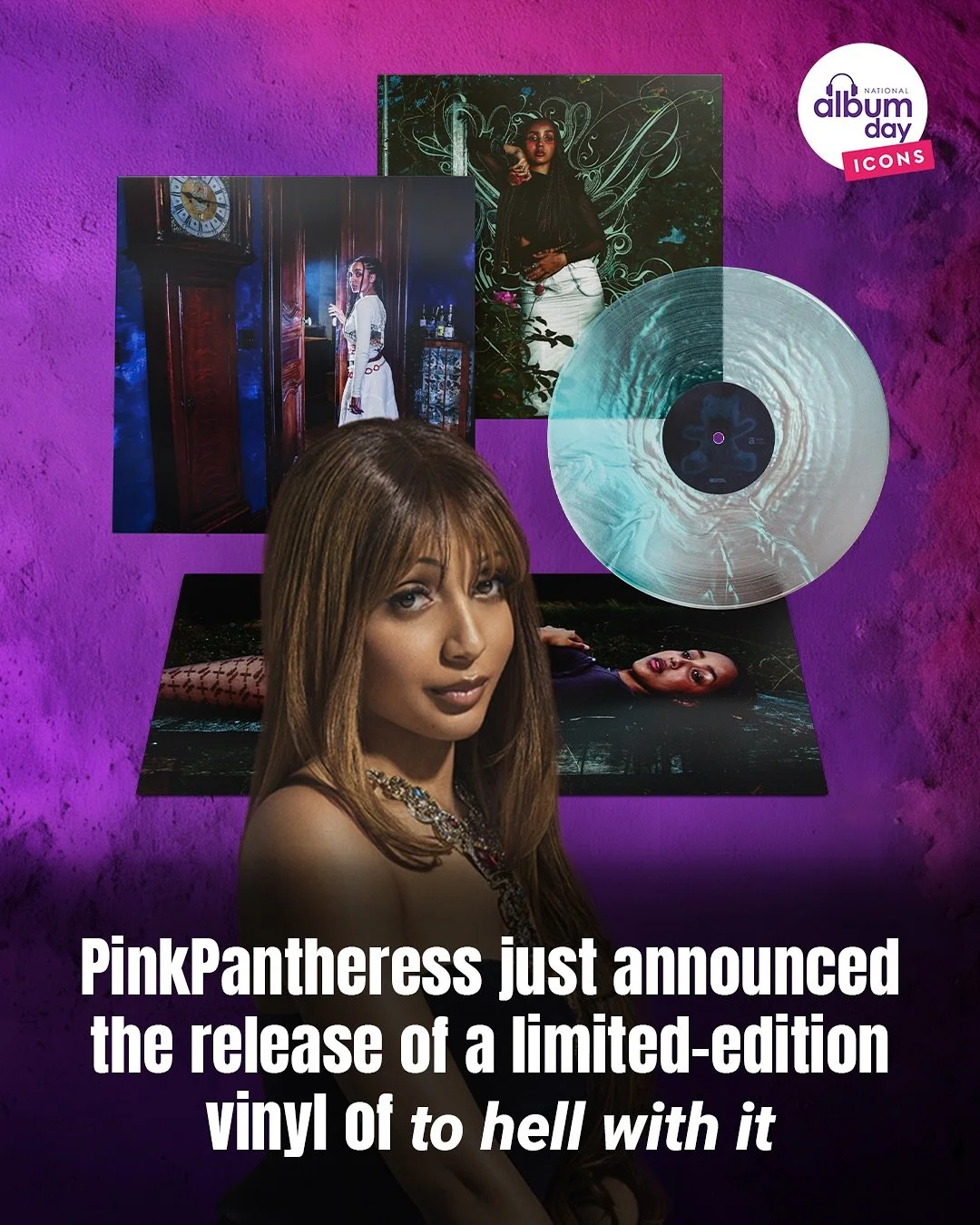 Five years on, &lsquo;to hell with it&rsquo; by @pinkpantheress is back!

PinkPantheress&rsquo; genre-blending debut mixtape is getting a special limited-edition vinyl release to mark its 5th anniversary.

First released in 2021, To Hell With It intr