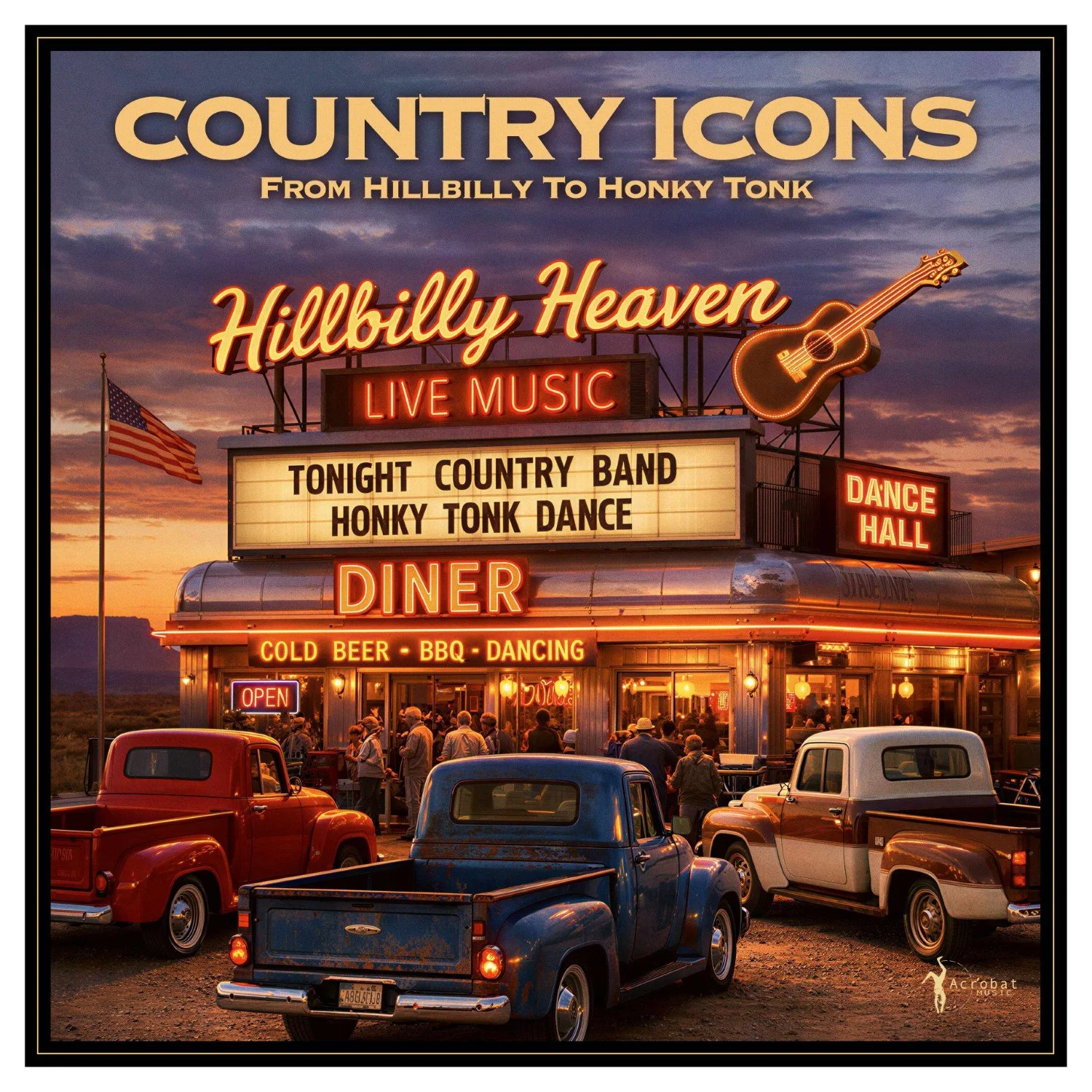 Various - Country Icons: From Hillbilly To Honky Tonk
