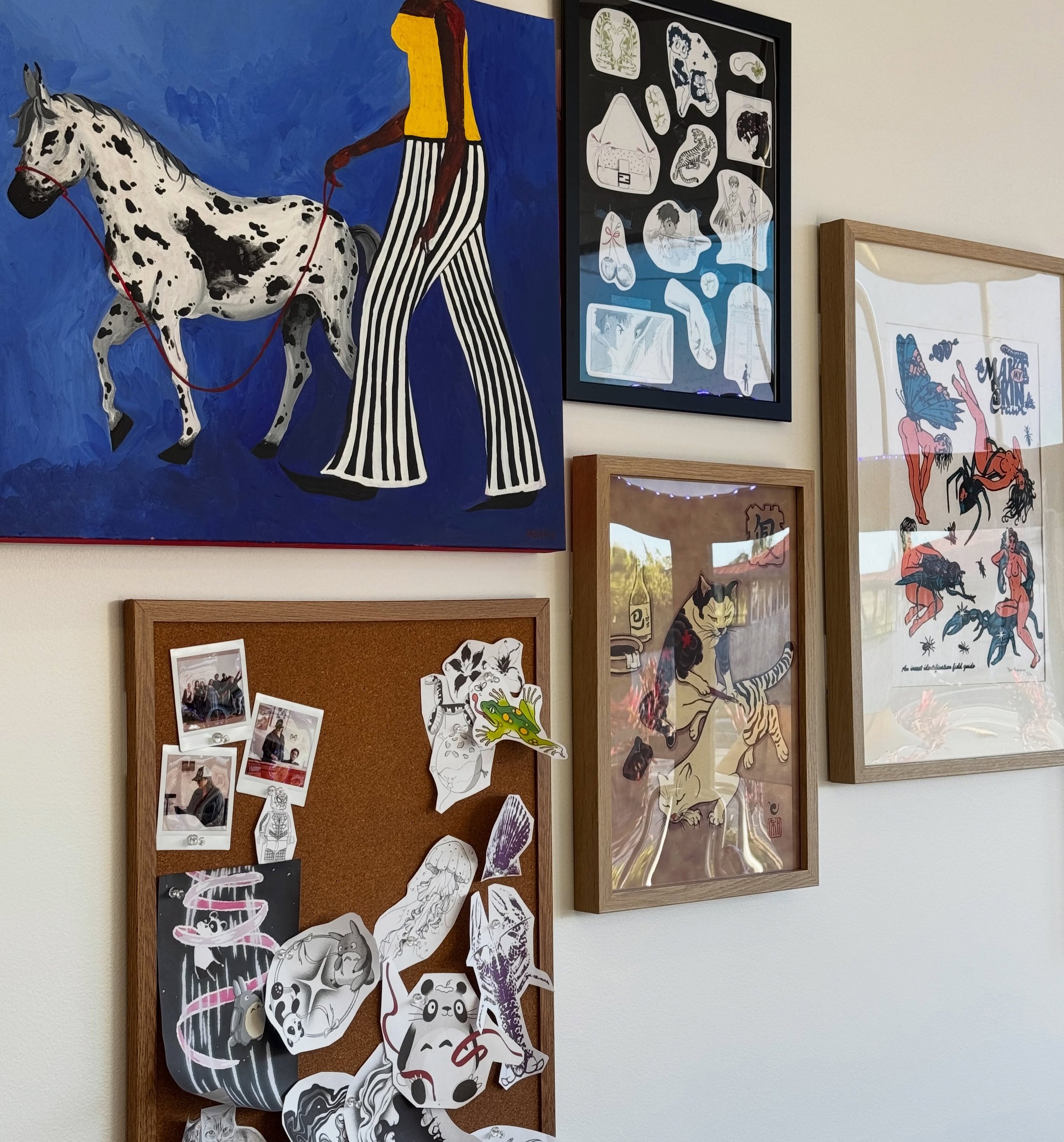 Details around our pretty studio space🌈🌈🌈