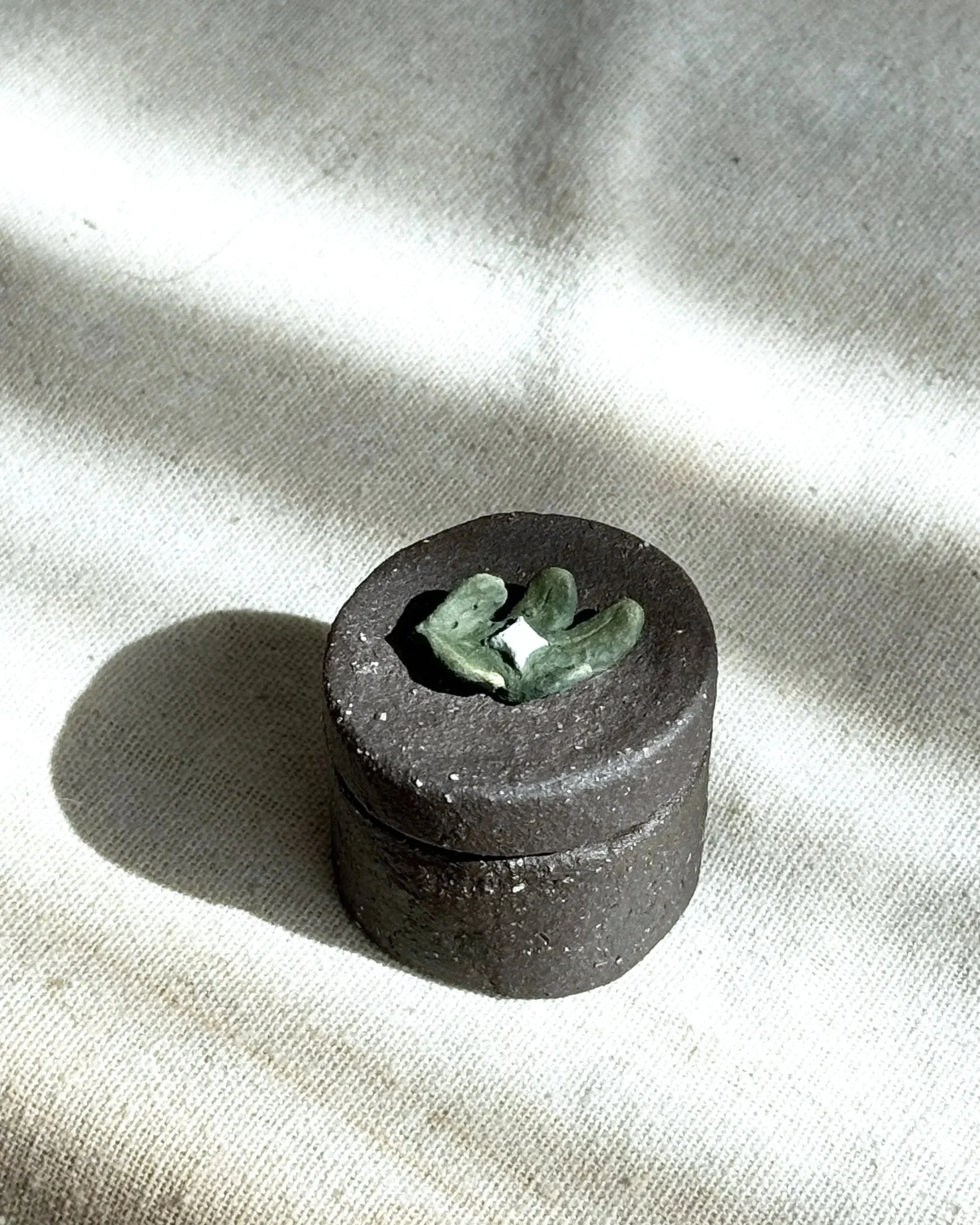 Tiny Leaf Treasure Box