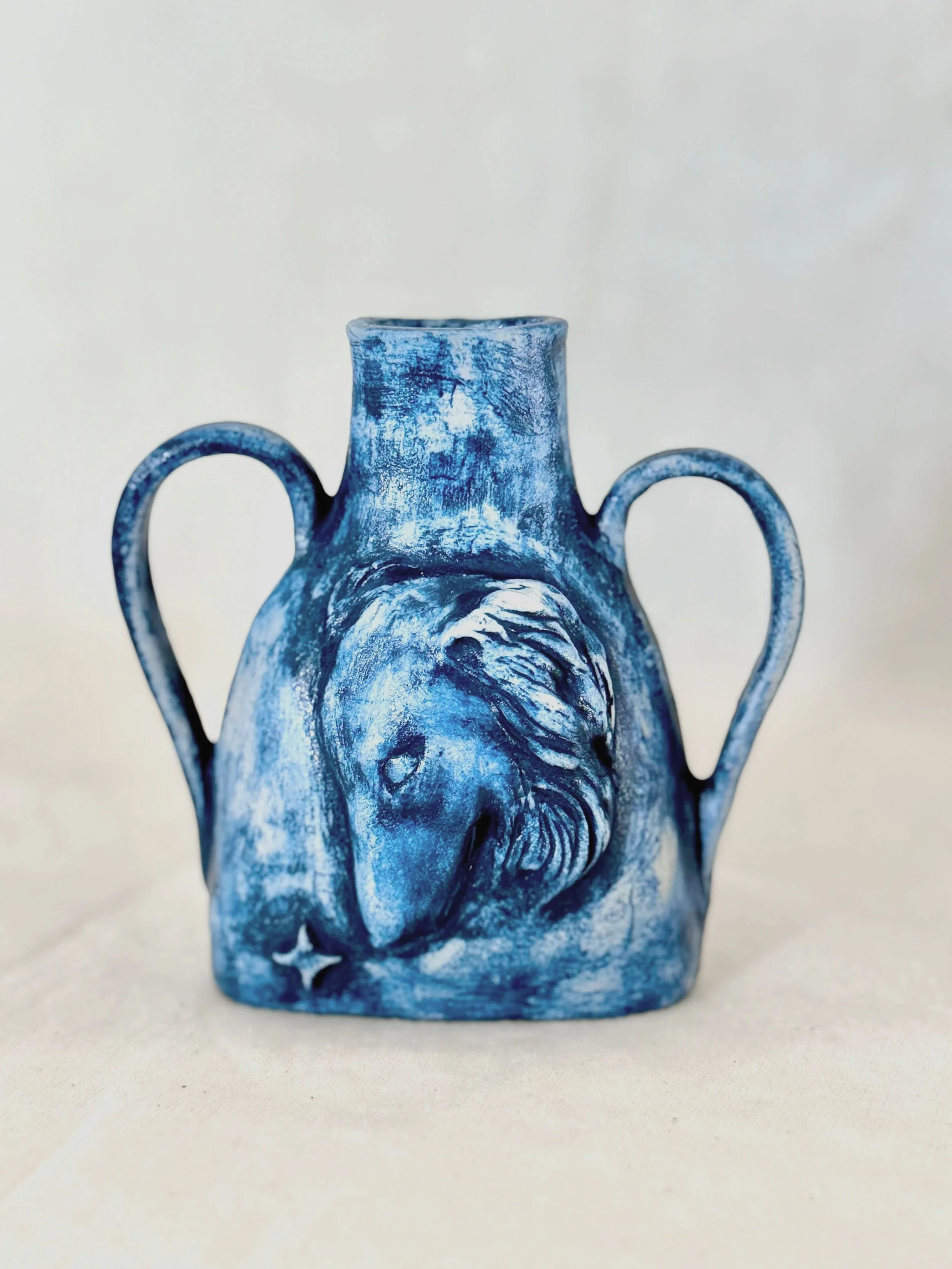 Borzoi Vase III