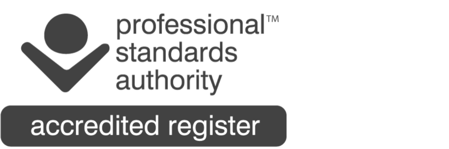 Professional standards authority accredited register logo