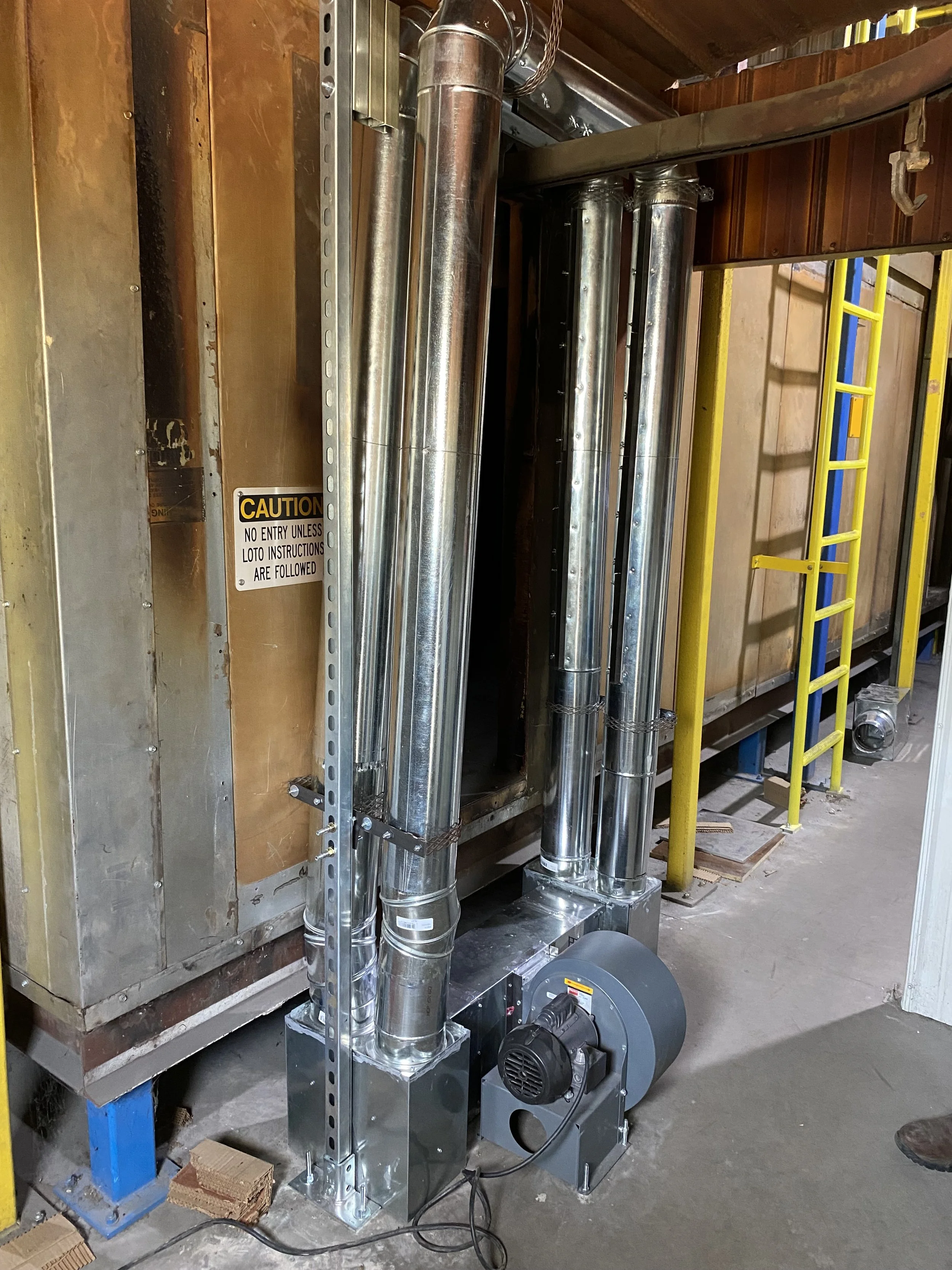 Density Air Curtains for Ovens and Kilns Kit