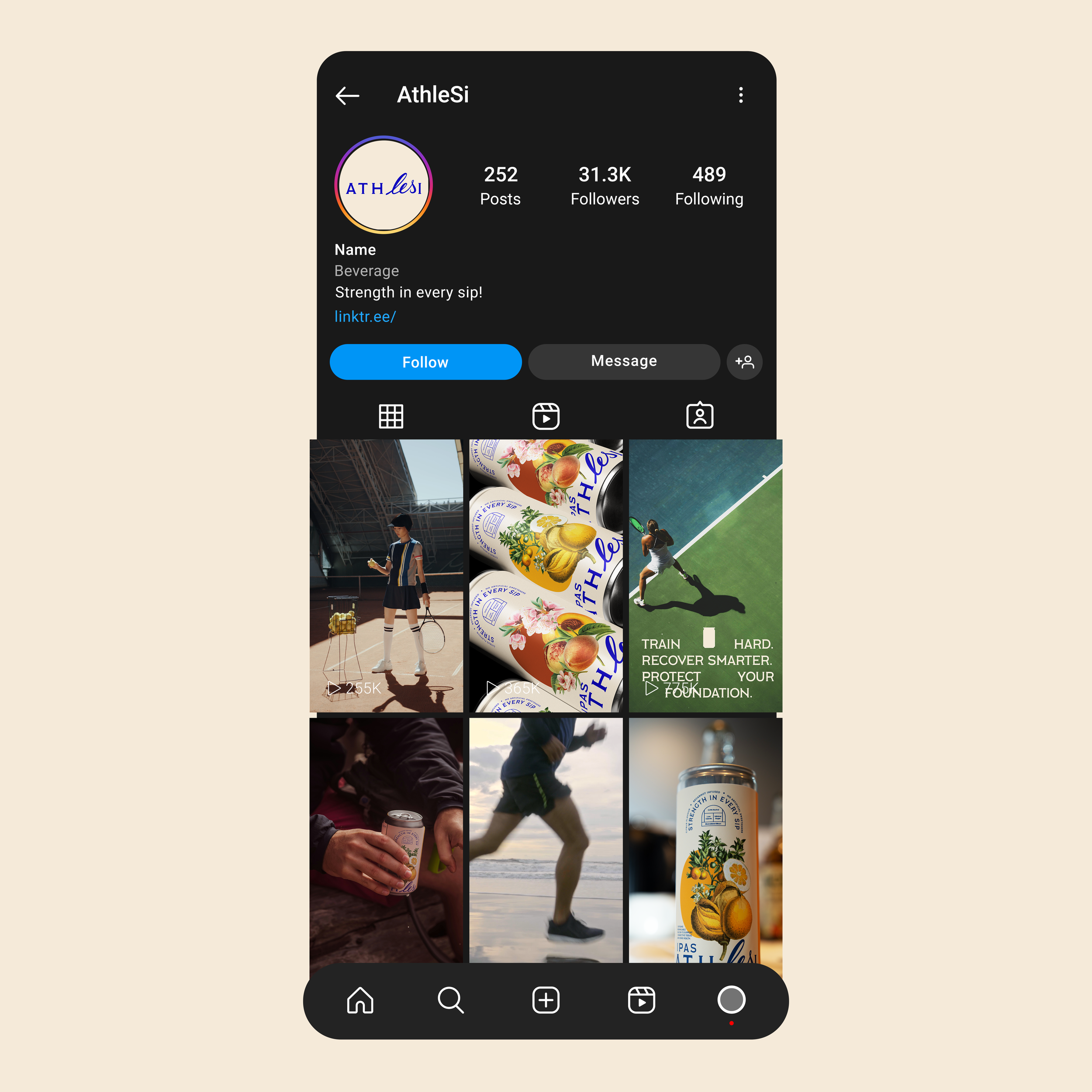 04 Profile Page Reels minimal (6 Post).png