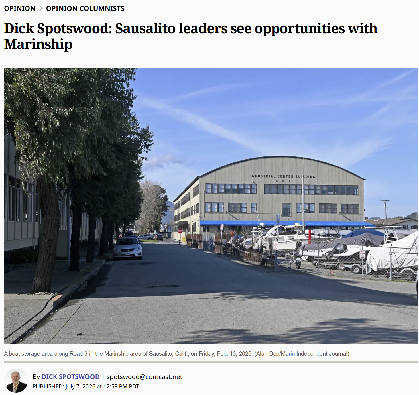 Dick Spotswood Sees AIM's Potential
