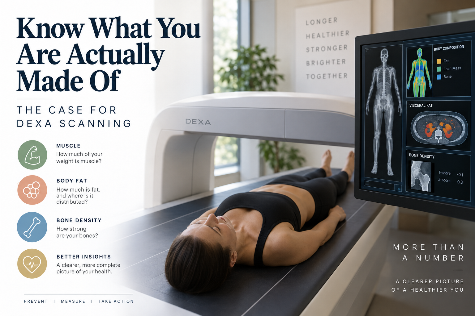 Know What You Are Actually Made Of: The Case for DEXA Scanning
