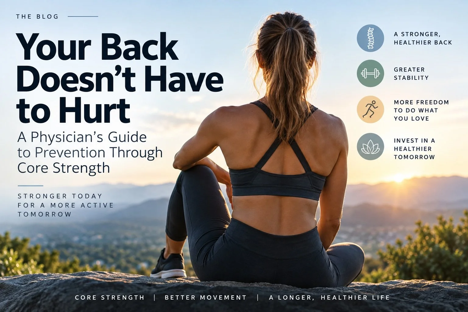Your Back Doesn't Have to Hurt: A Physician's Guide to Prevention Through Core Strength