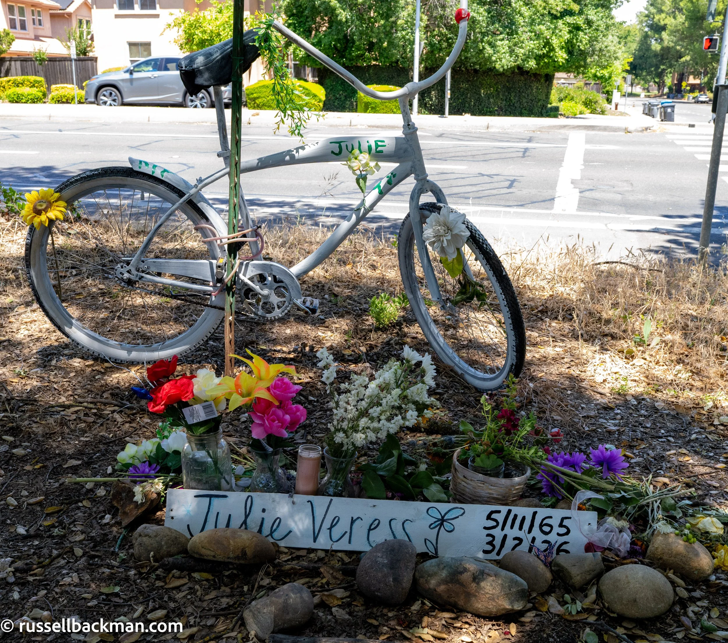 Julie Veress, 60 - Bicycle Collision - Davis, CA - Yolo County