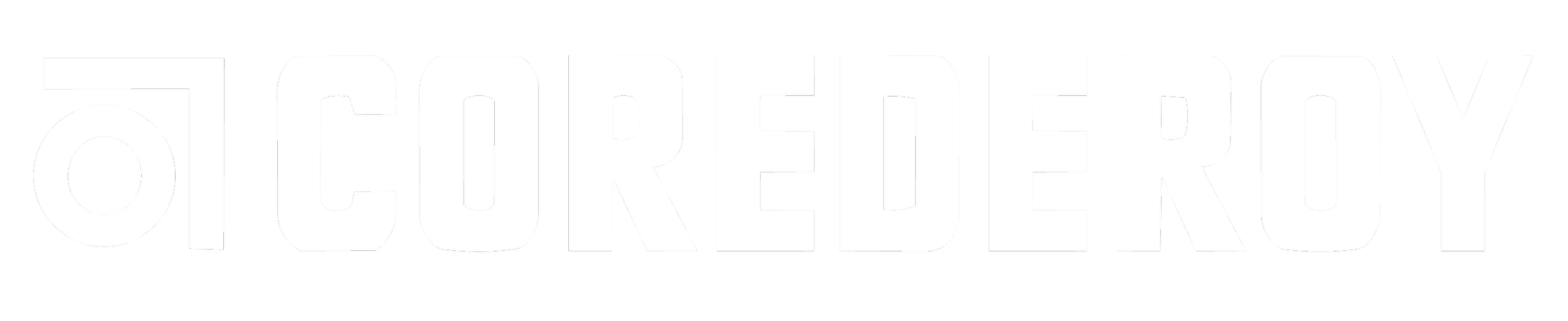 Grocery logo in bold white letters on a black background