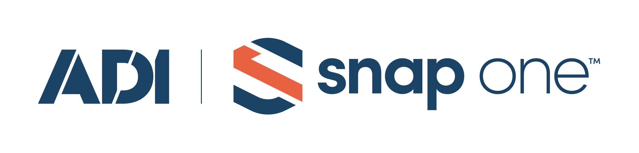 API and Snap One logos in a horizontal arrangement.