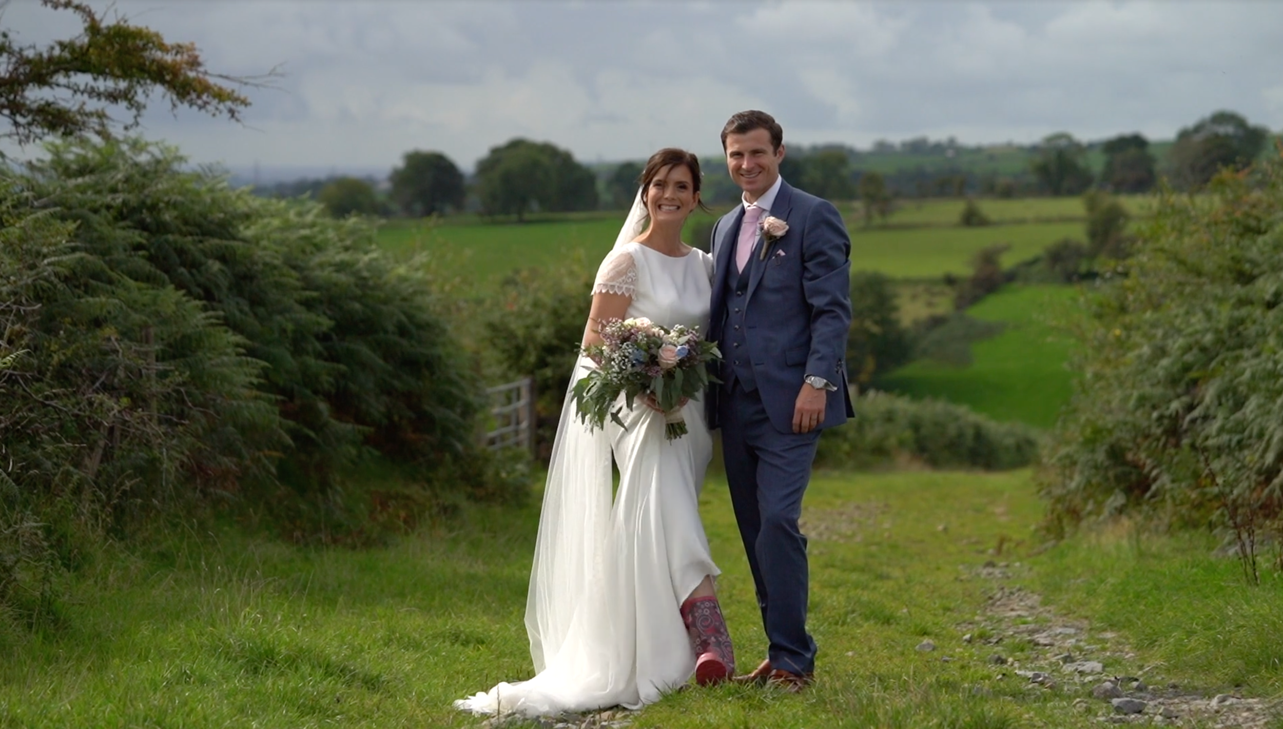 Festival Wedding videography in Swansea, South Wales.