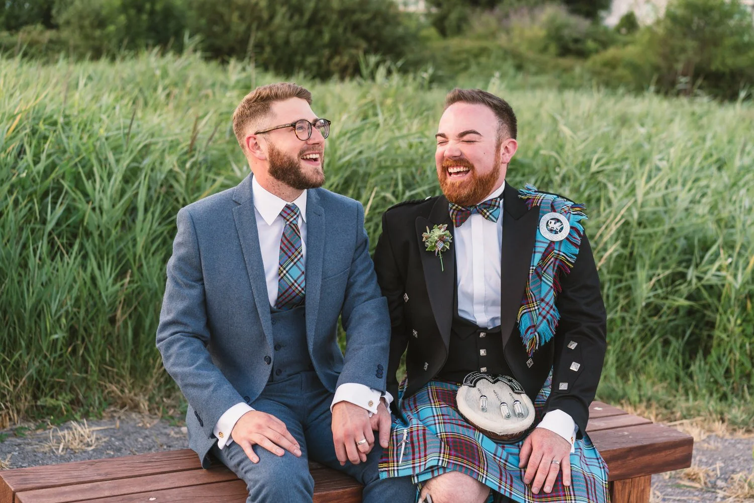 LGBT wedding photography - St David's hotel, Cardiff Bay