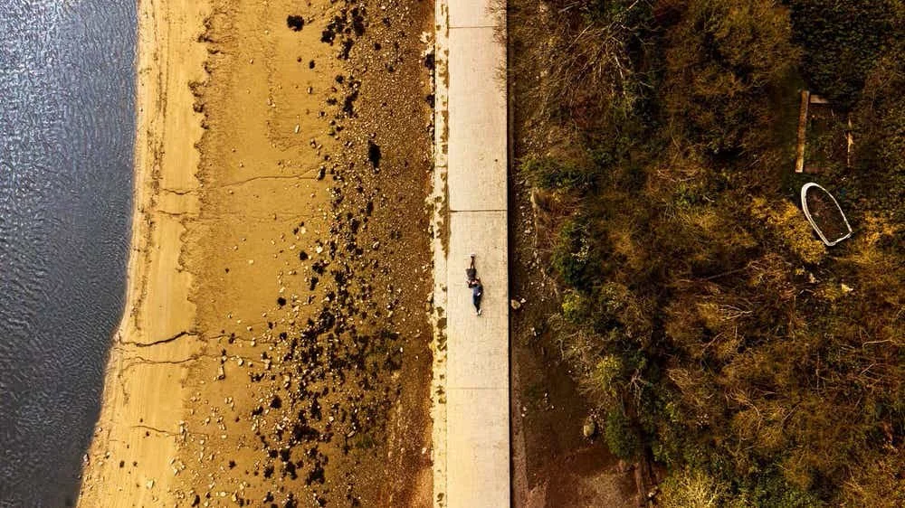 Drone engagment photo Carmarthenshire