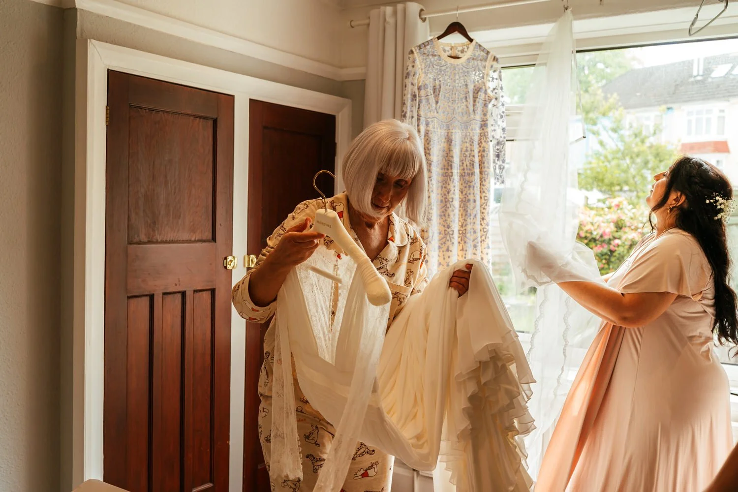 brides dress- Swansea-wedding-photographers-Morgans-Hotel-South-Wales-Videogrraphy- (8).jpg