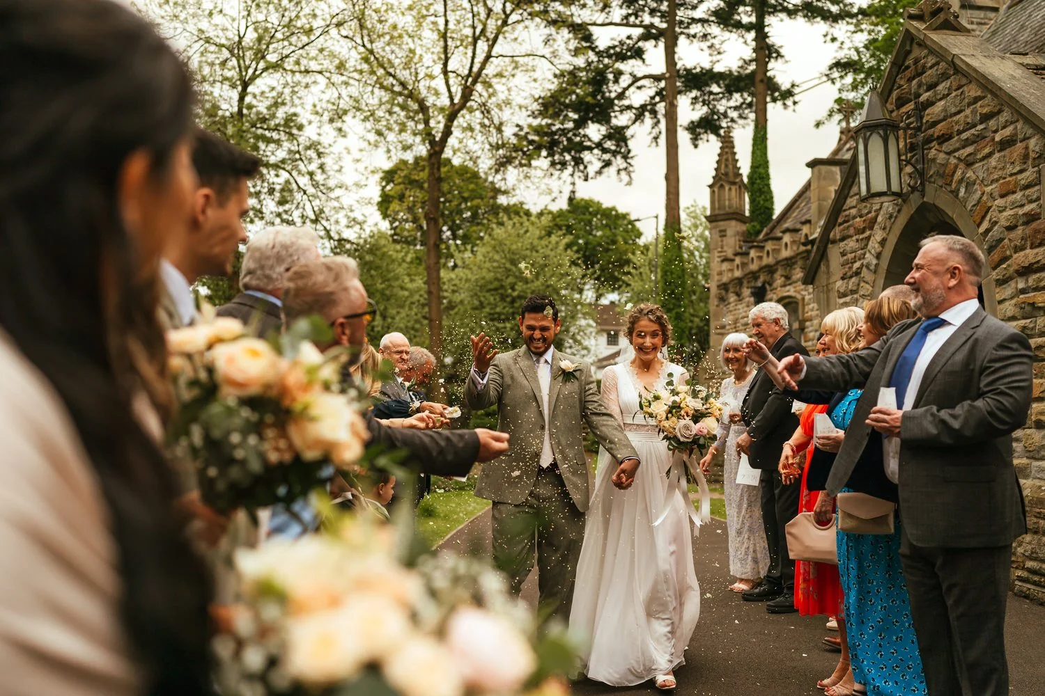 confetti Swansea-wedding-photographers-Morgans-Hotel-South-Wales-Videography- (38).jpg