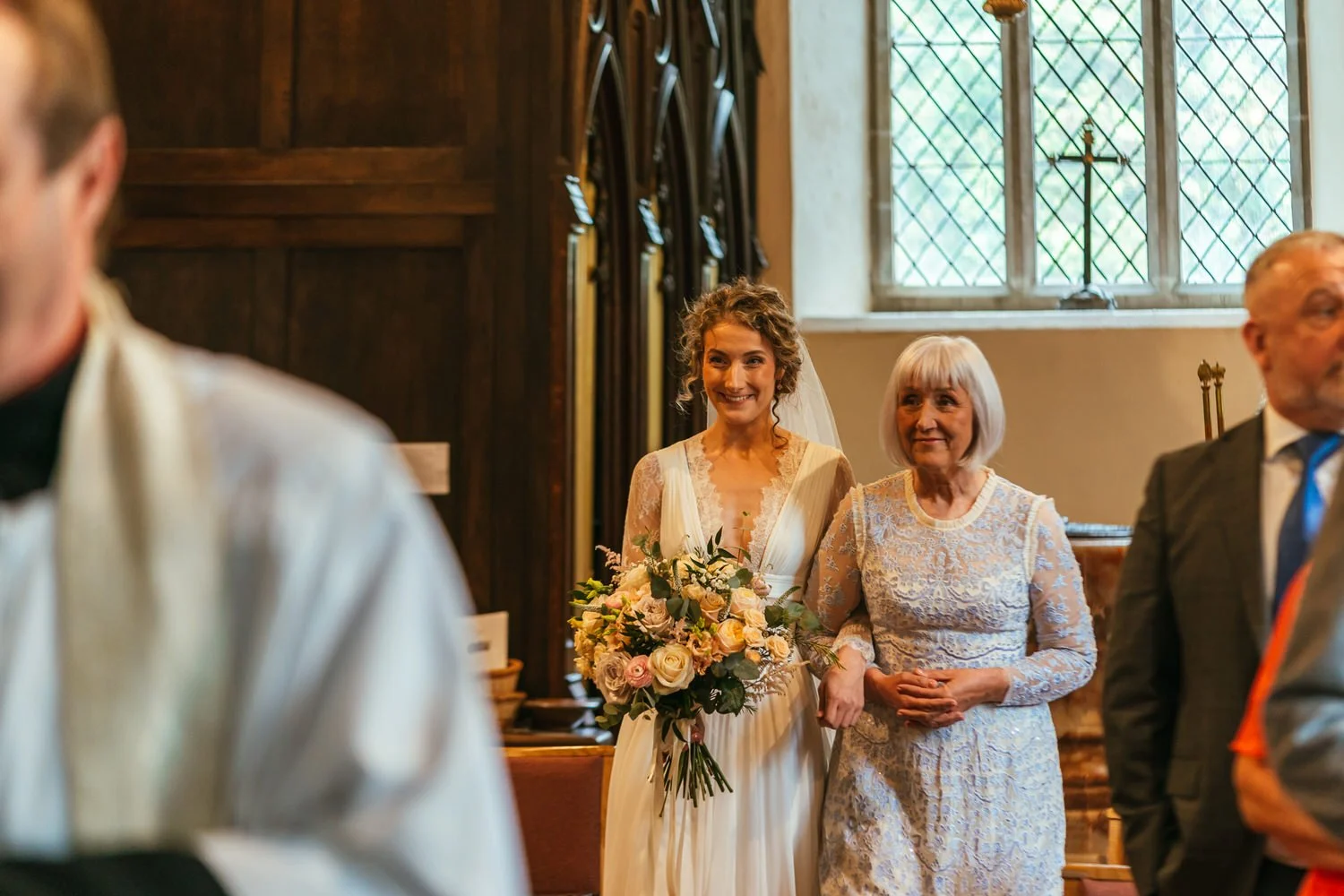 aisle walk-Swansea-wedding-photographers-Morgans-Hotel-South-Wales-Videogrraphy- (20).jpg