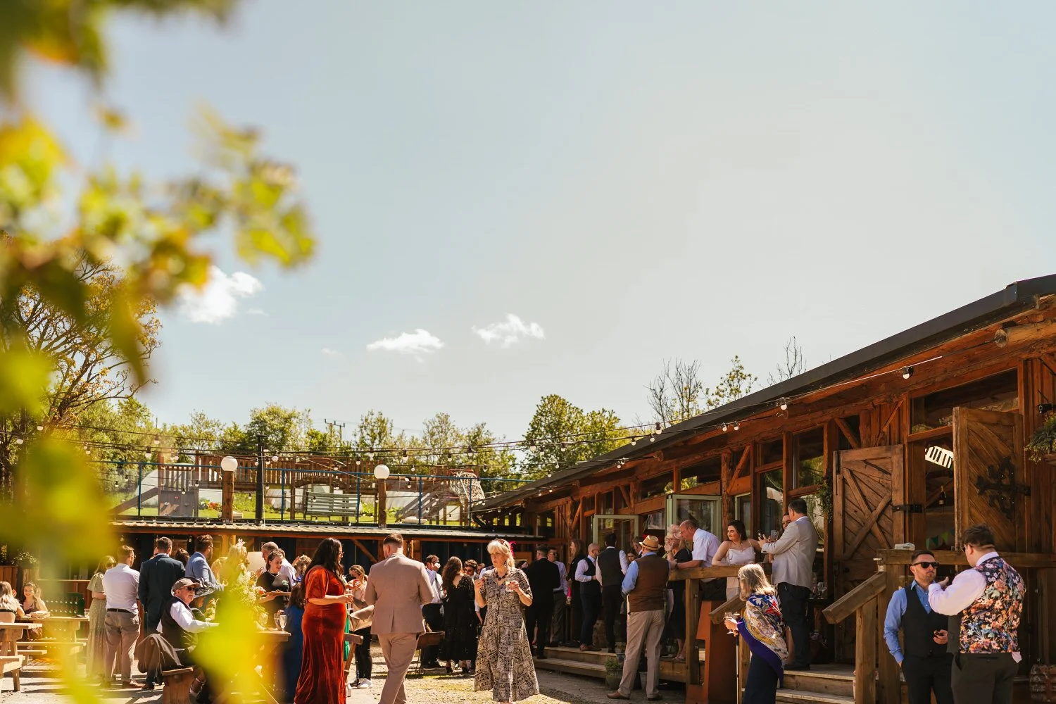 Ceridwen centre courtyard wedding