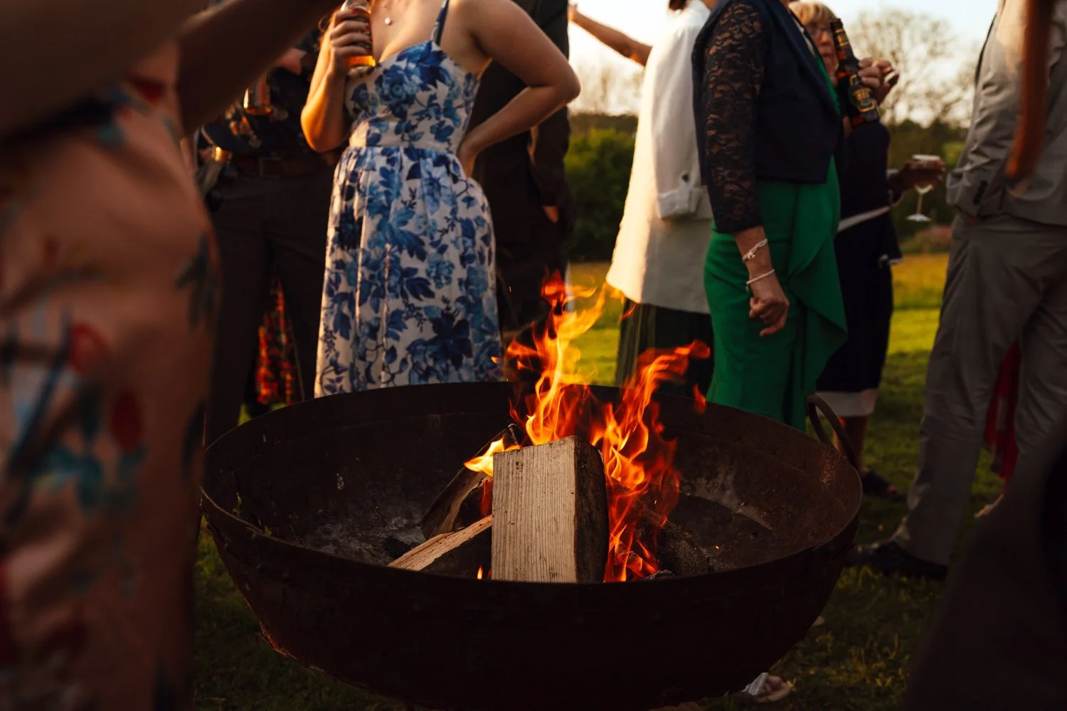 firepit wedding