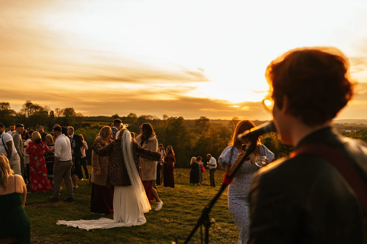 Sunset singing