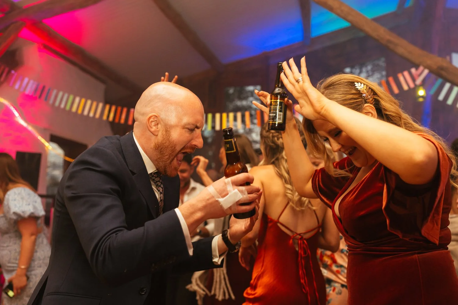 dancing guests