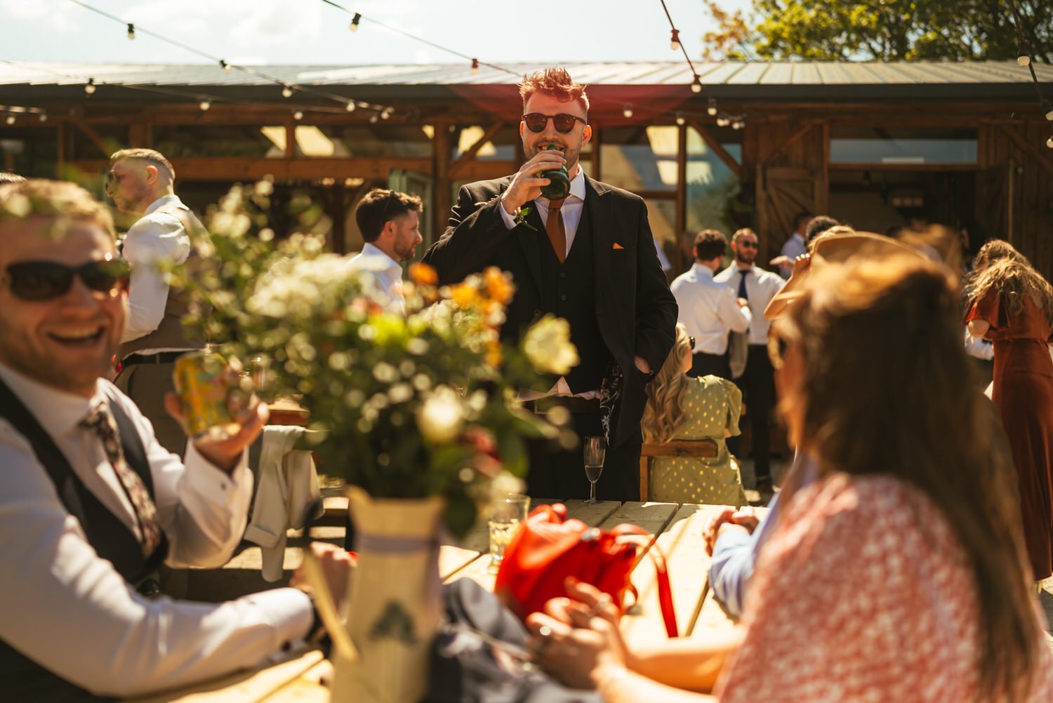 groom candid 