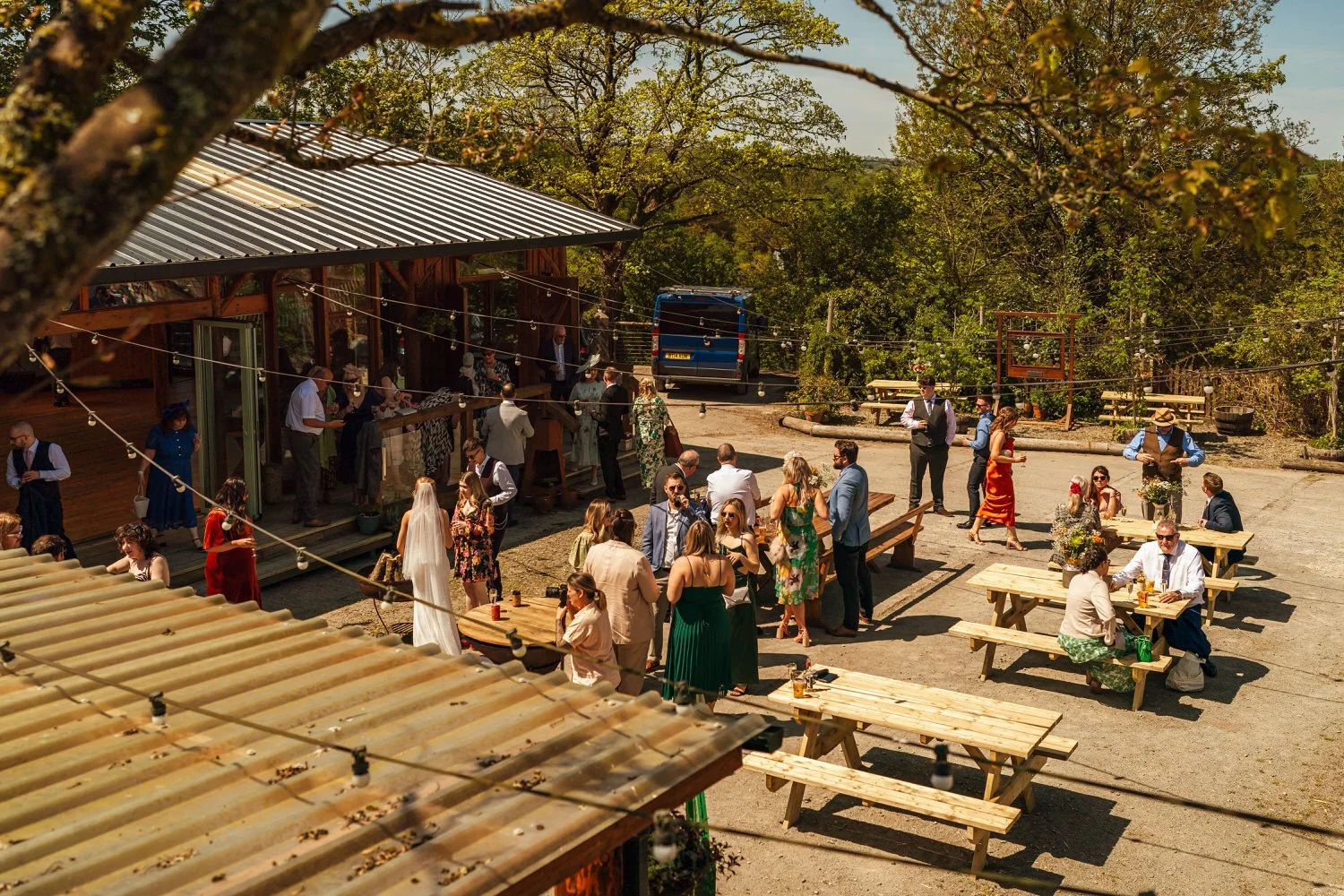 Ceridwen centre mingling