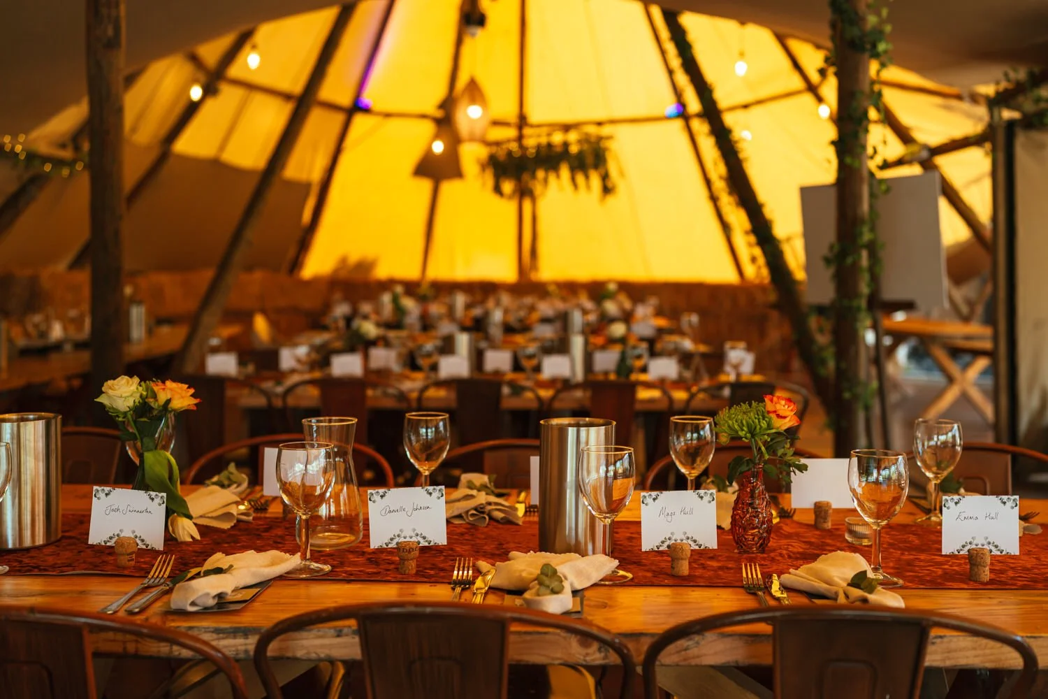 Wedding decor Ceridwen centre