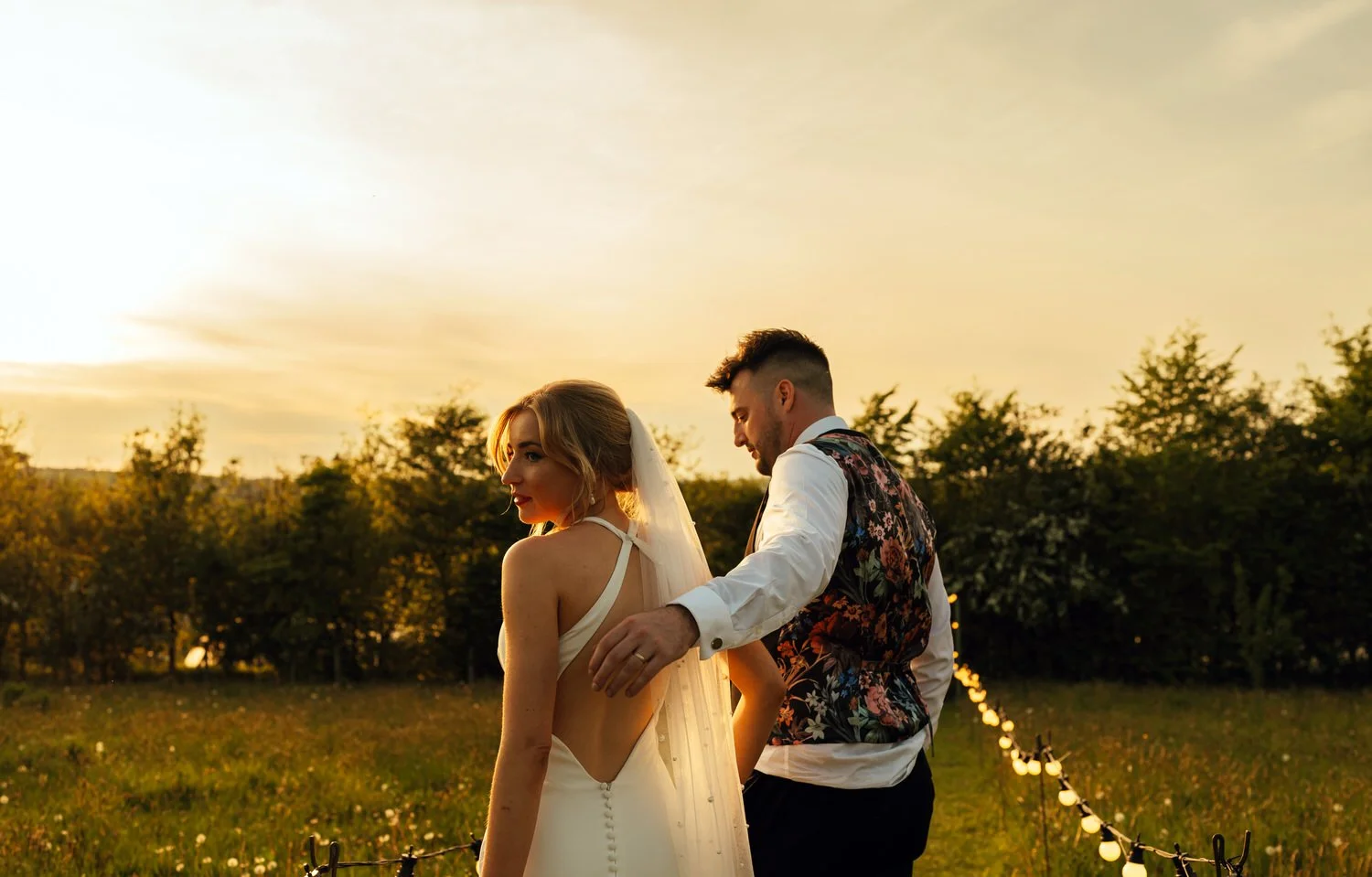 sunset couple