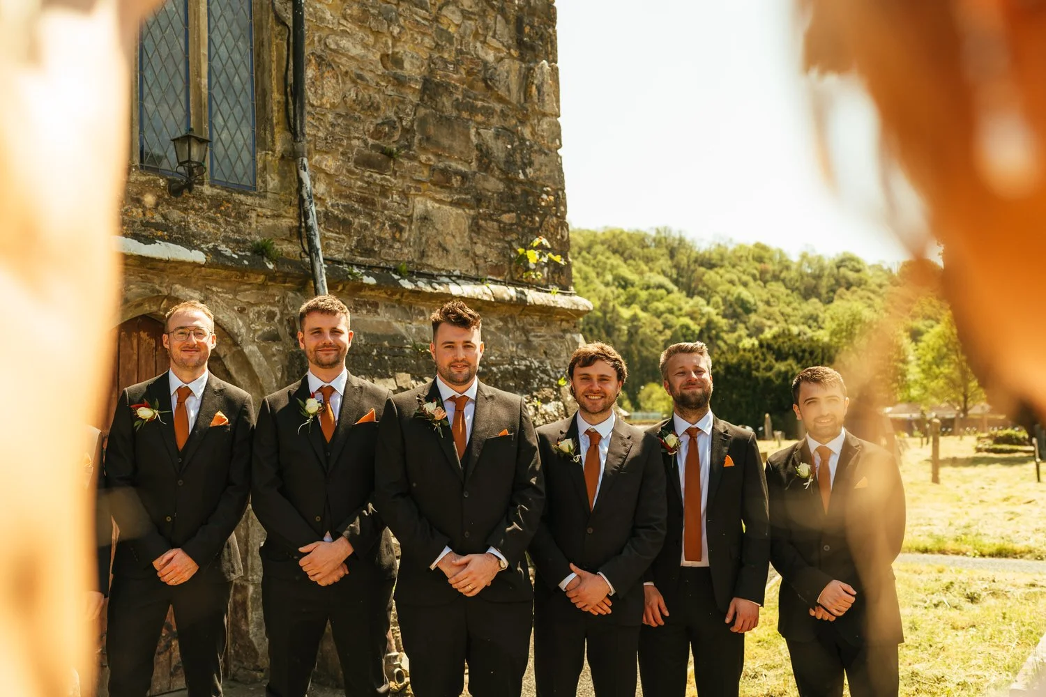 Groomsmen group