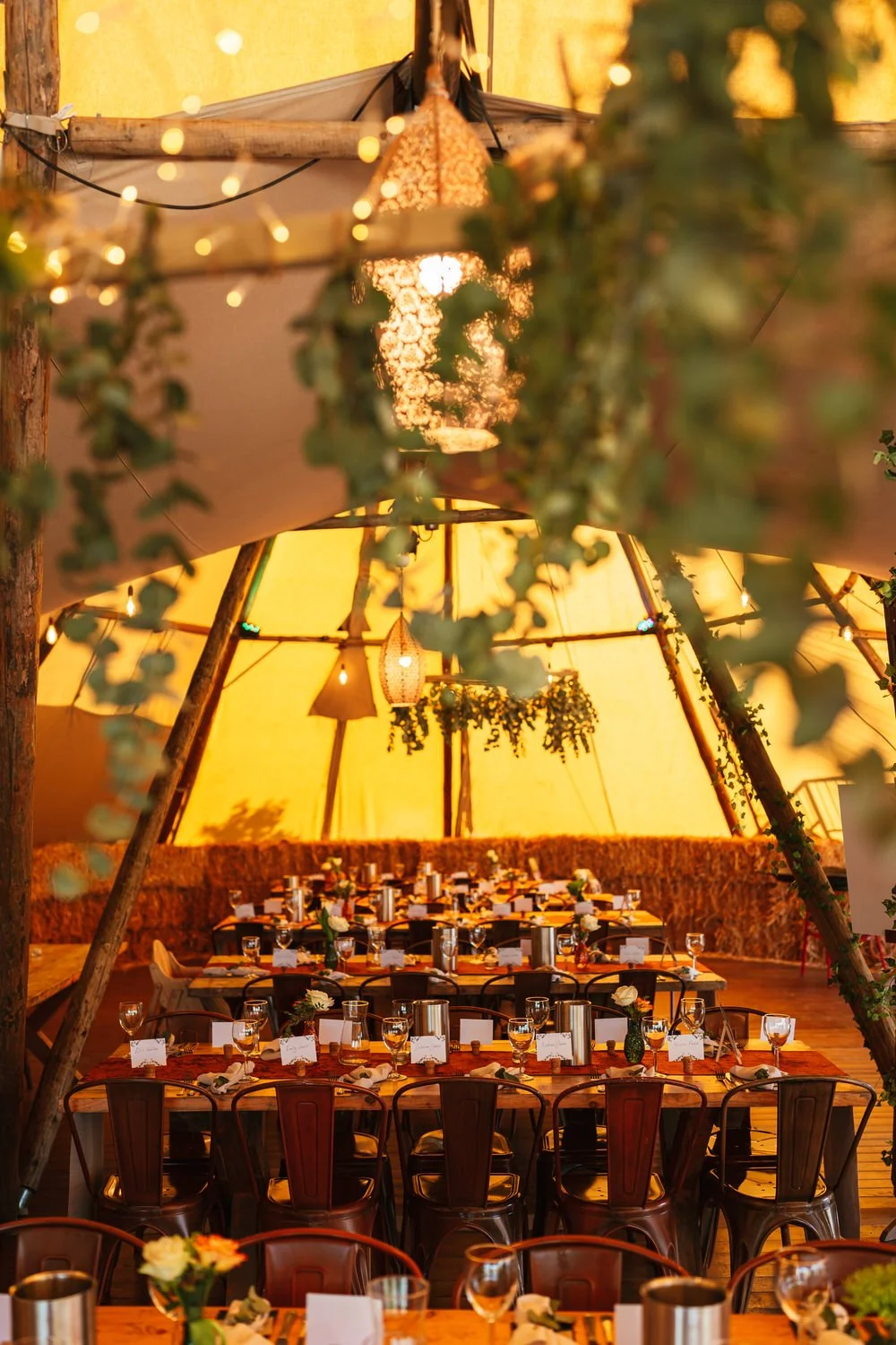 Ceridwen tipi wedding