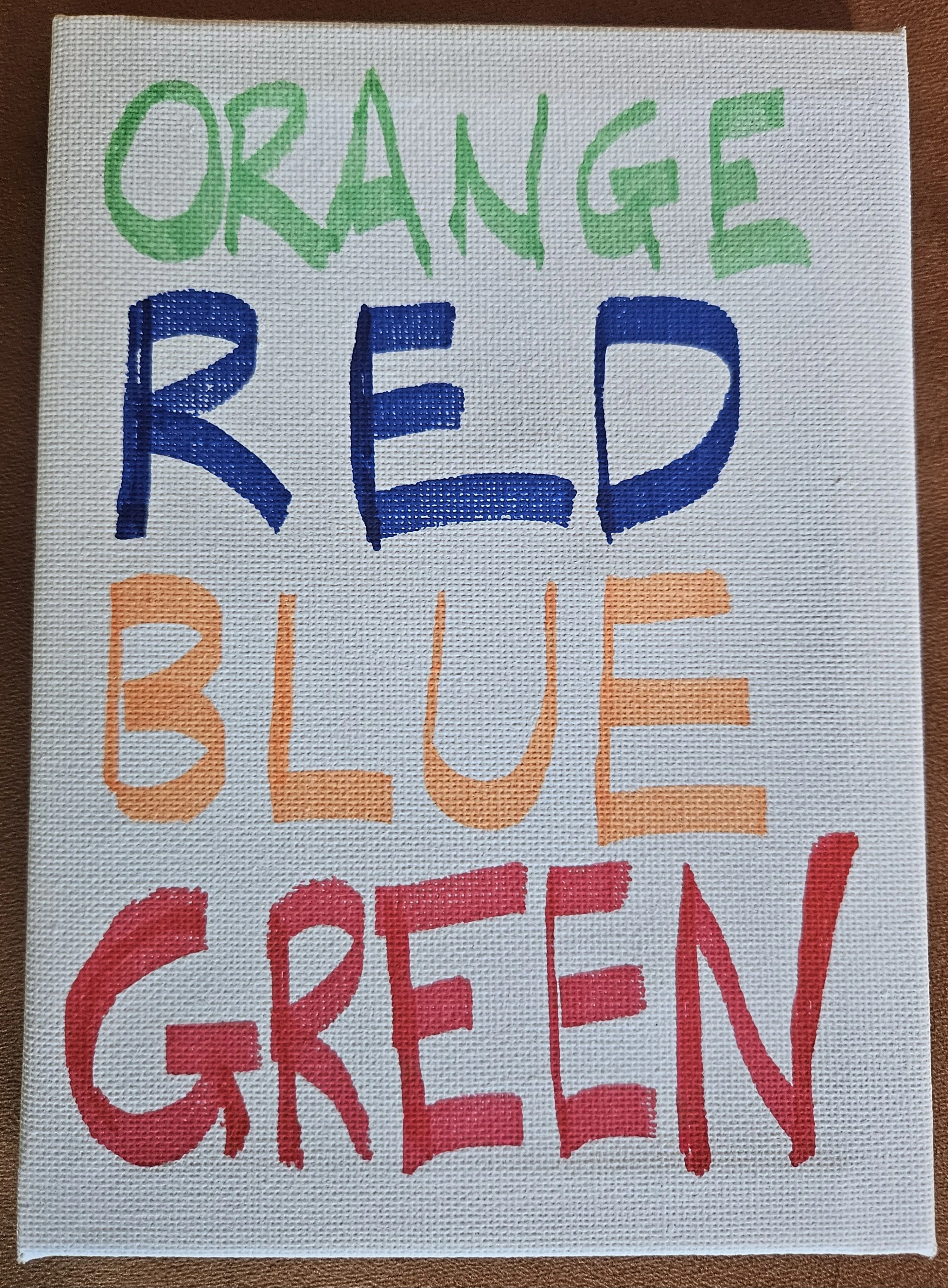ORANGE GREEN
