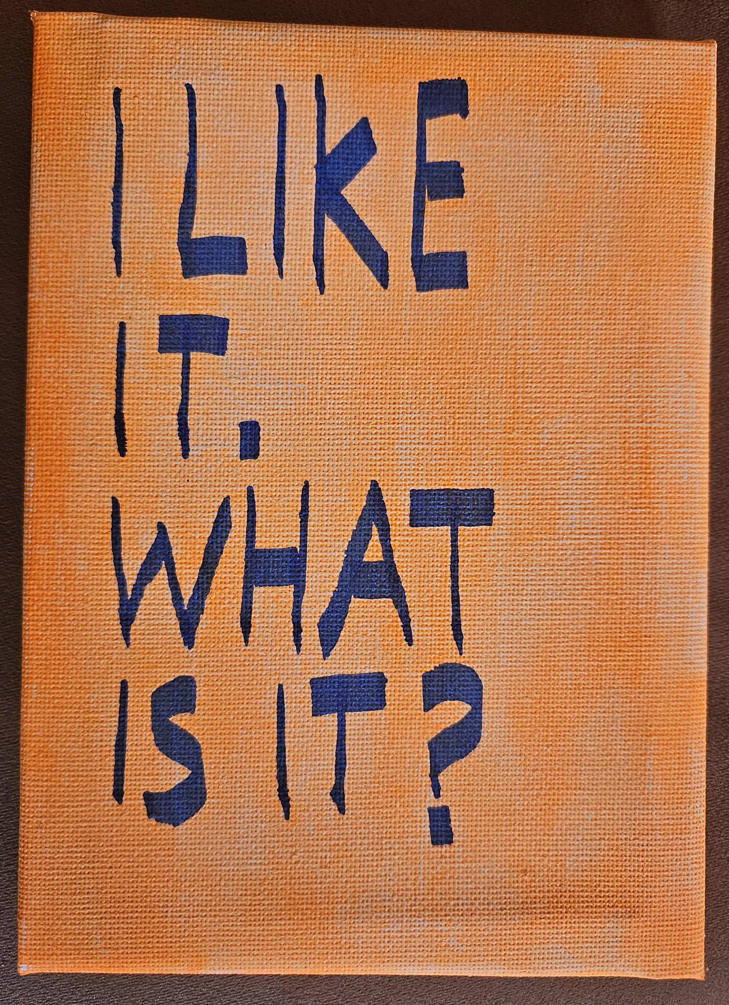 WHAT IS IT?