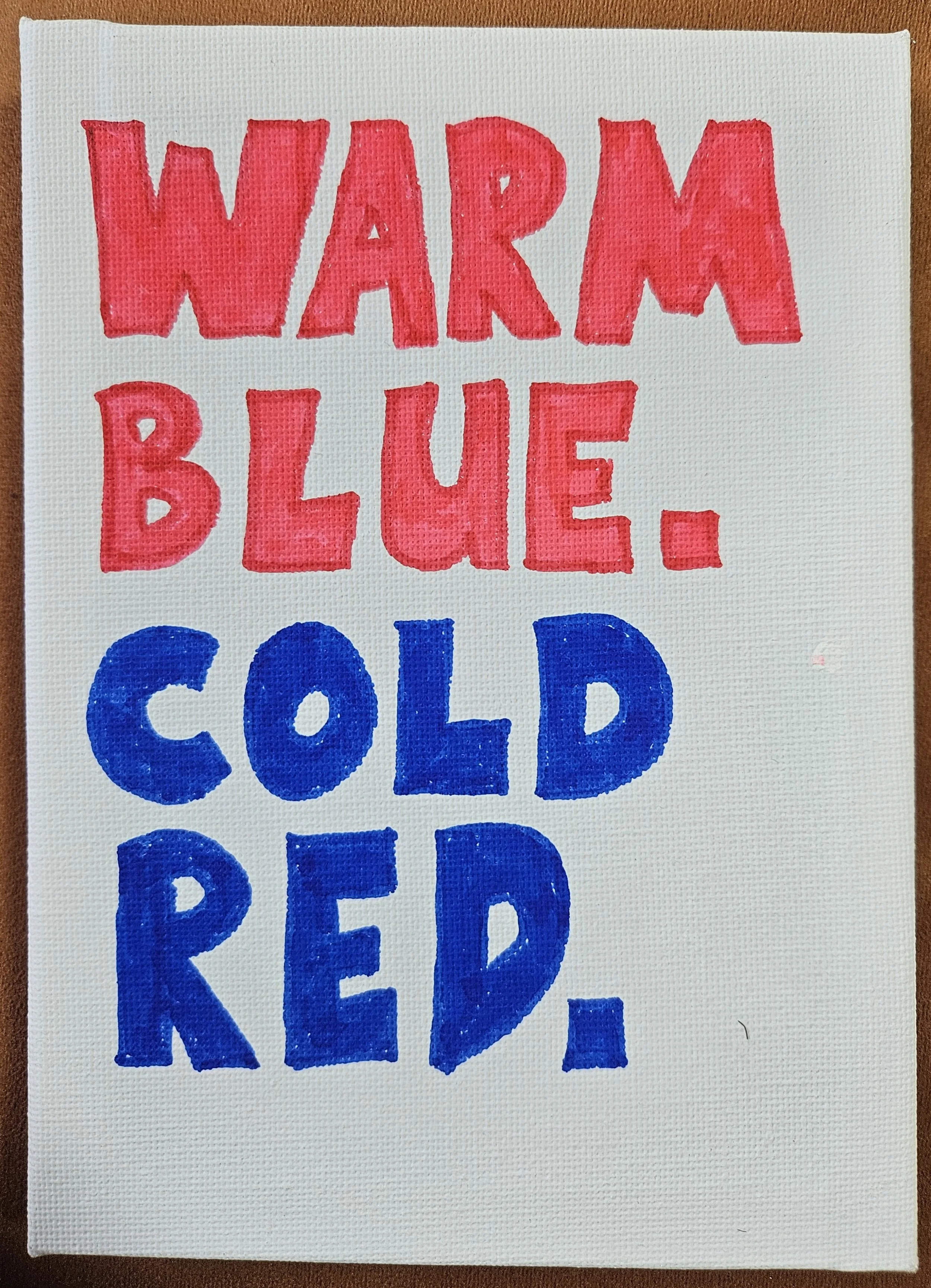 WARM BLUE