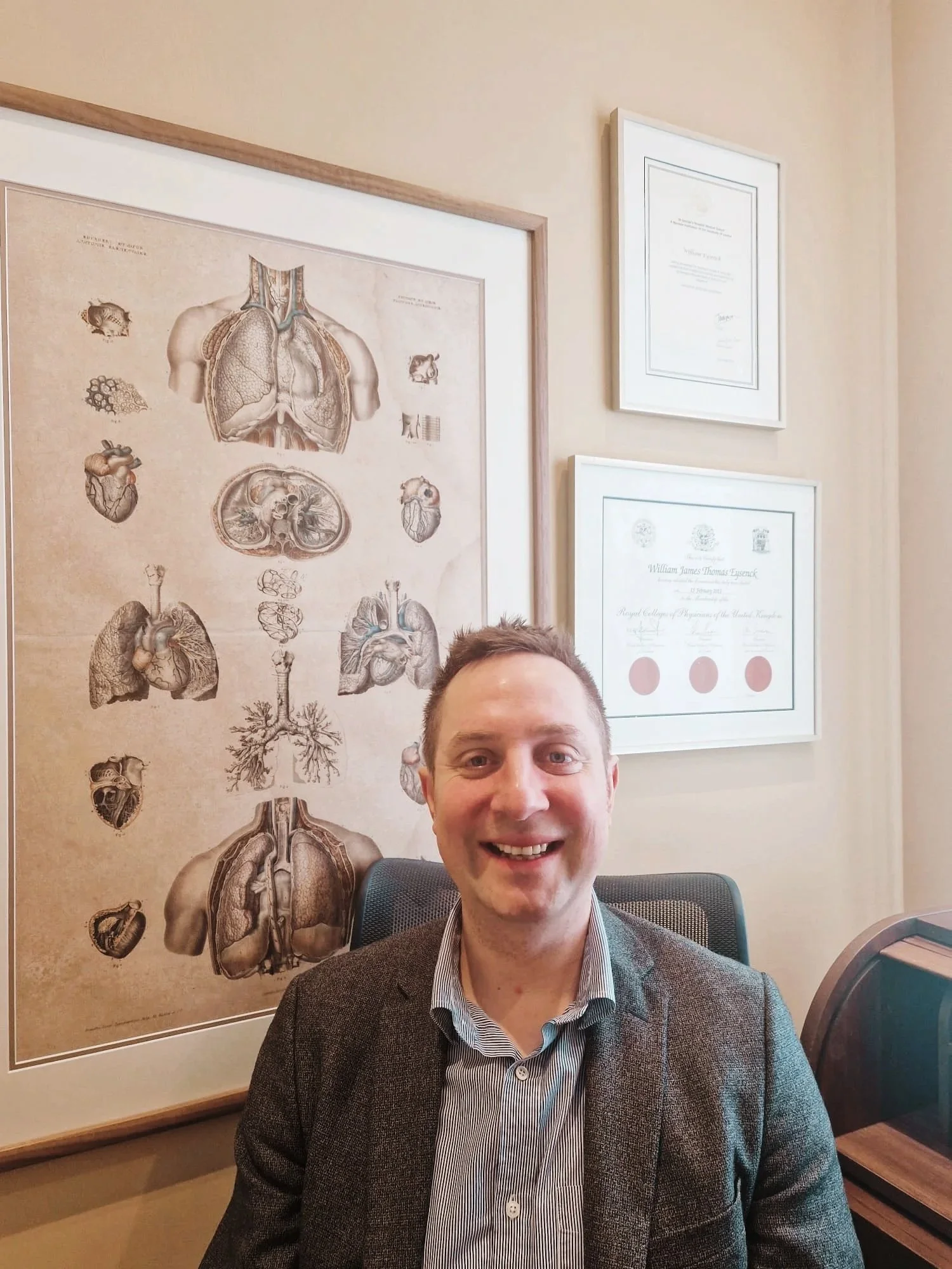 Dr. William Eysenck, Consultant Cardiologist and Electrophysiologist at WE Cardiology, London and Kent