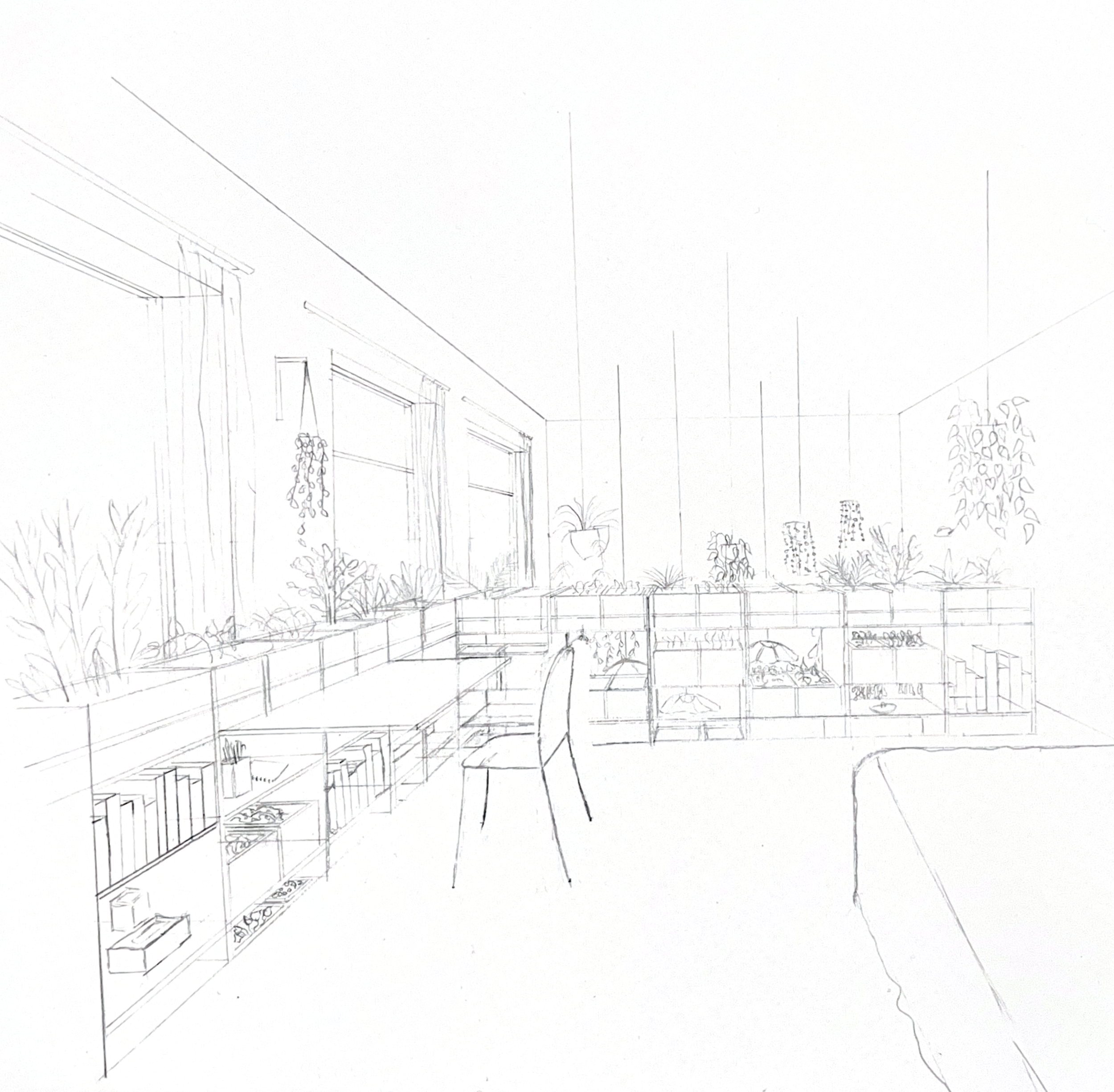 Perspective à la main