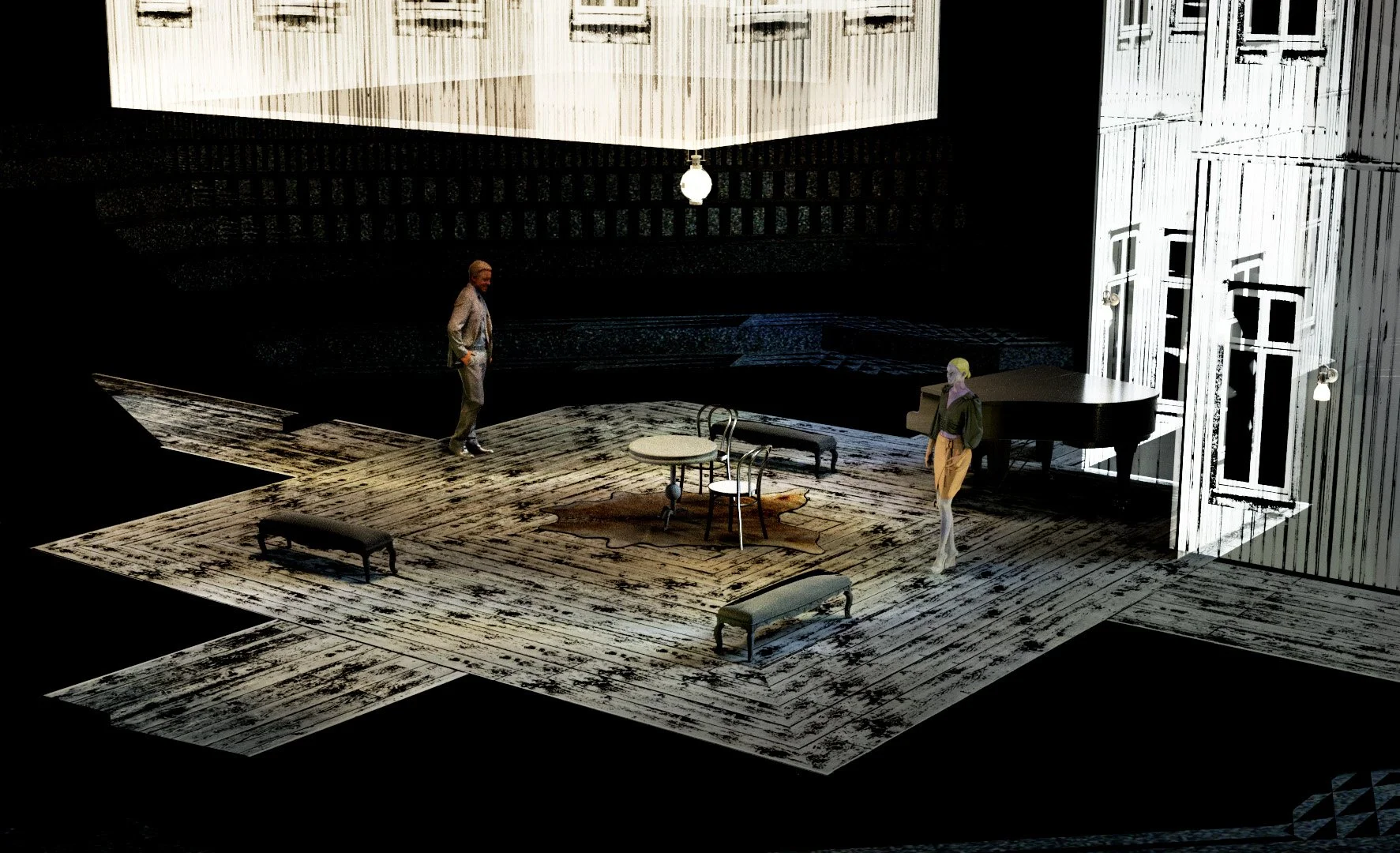 Dolls House | Blender Render | Assistant to Chiara Stephenson 